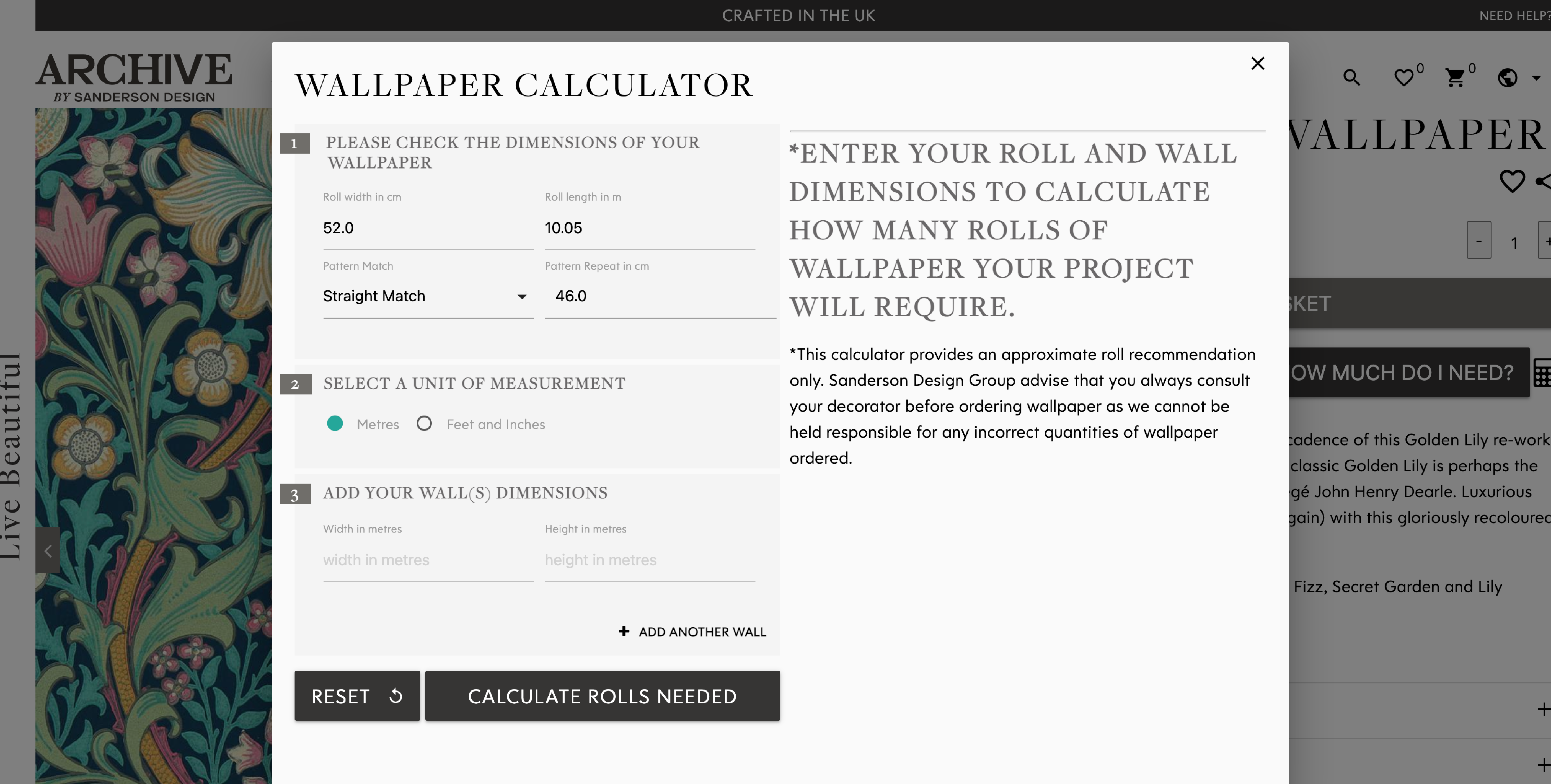 How to Measure for Wallpaper | Measuring Guide | Archive