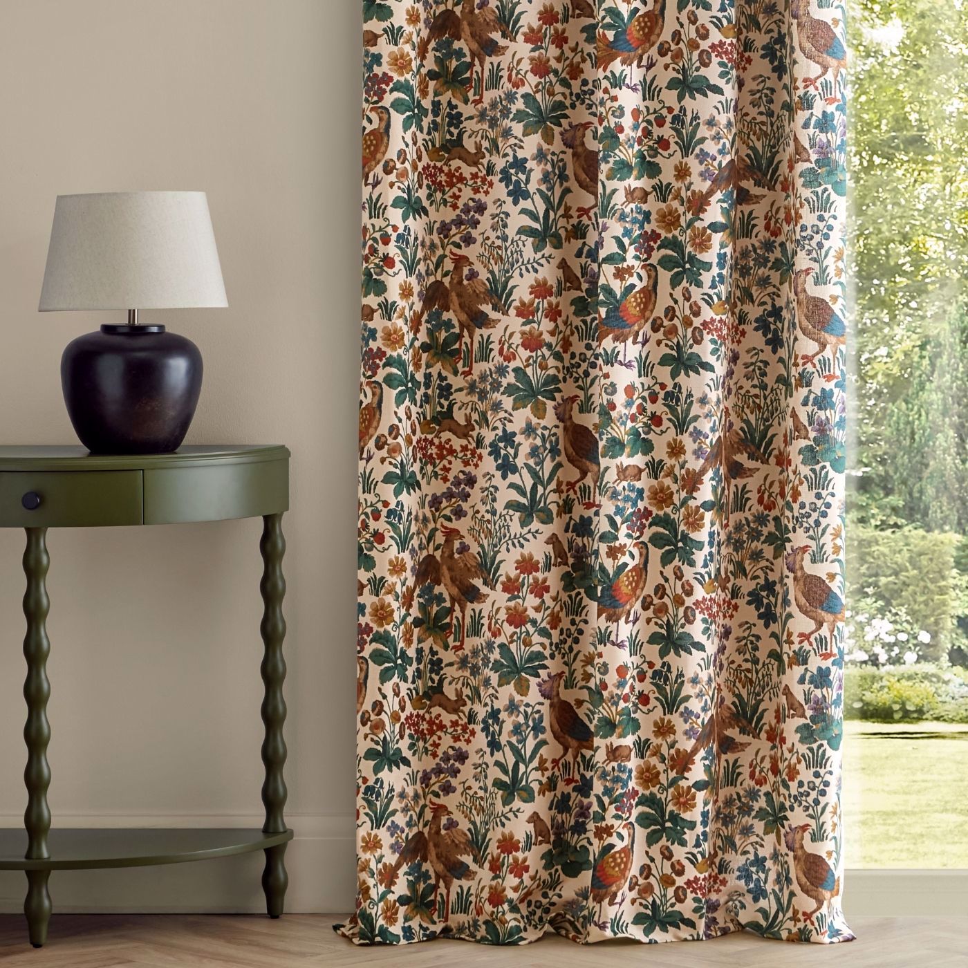Cluny Cream/Brown Multi Fabric by SAN
