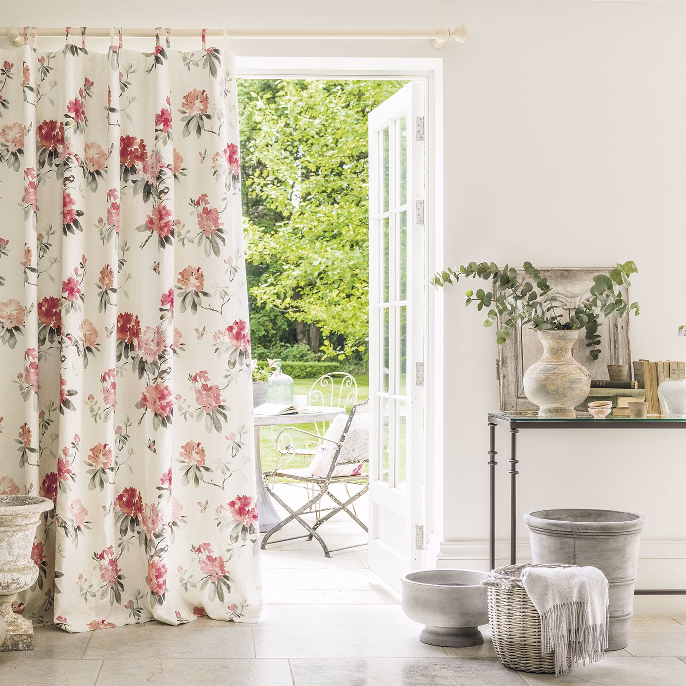 Rhodera Blossom Fabric by SAN