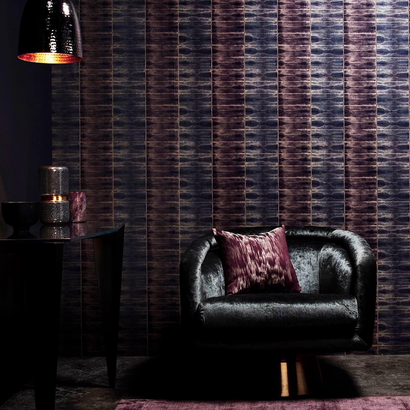 Anthology Ethereal Amethyst/Grape Wallpaper by HAR