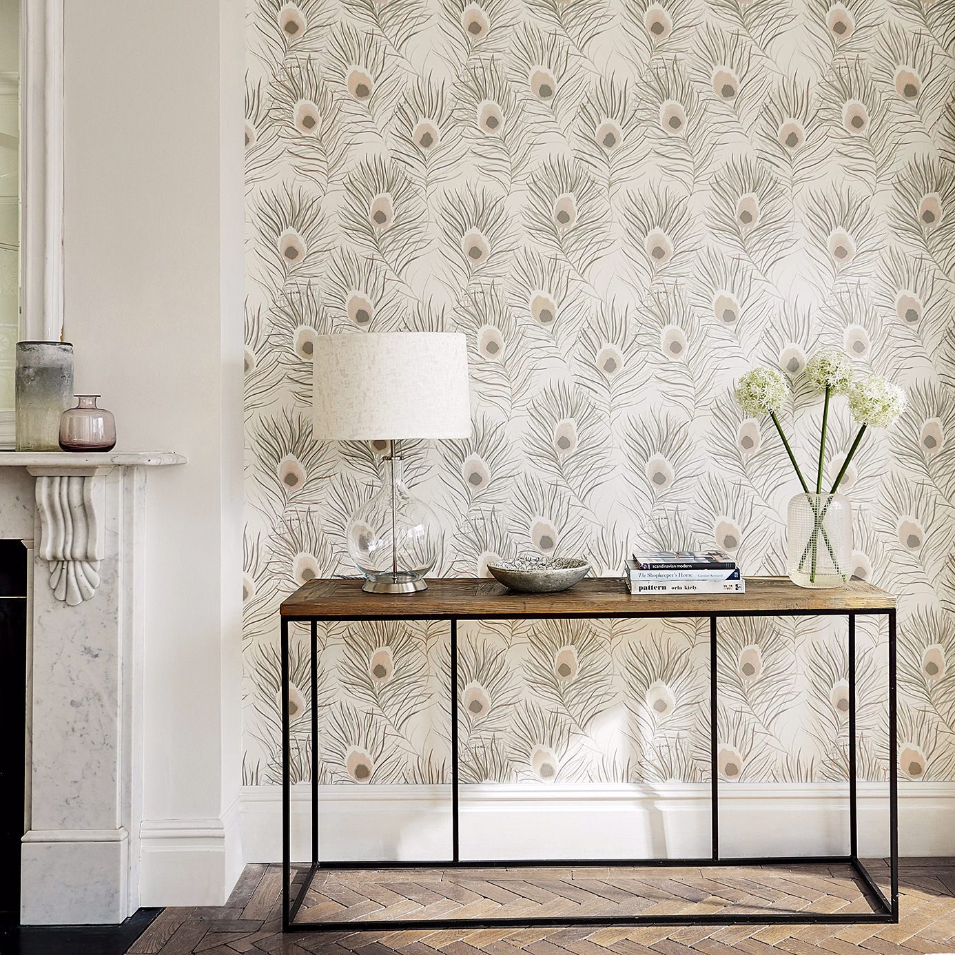Orlena Rosegold/Pearl Wallpaper by HAR