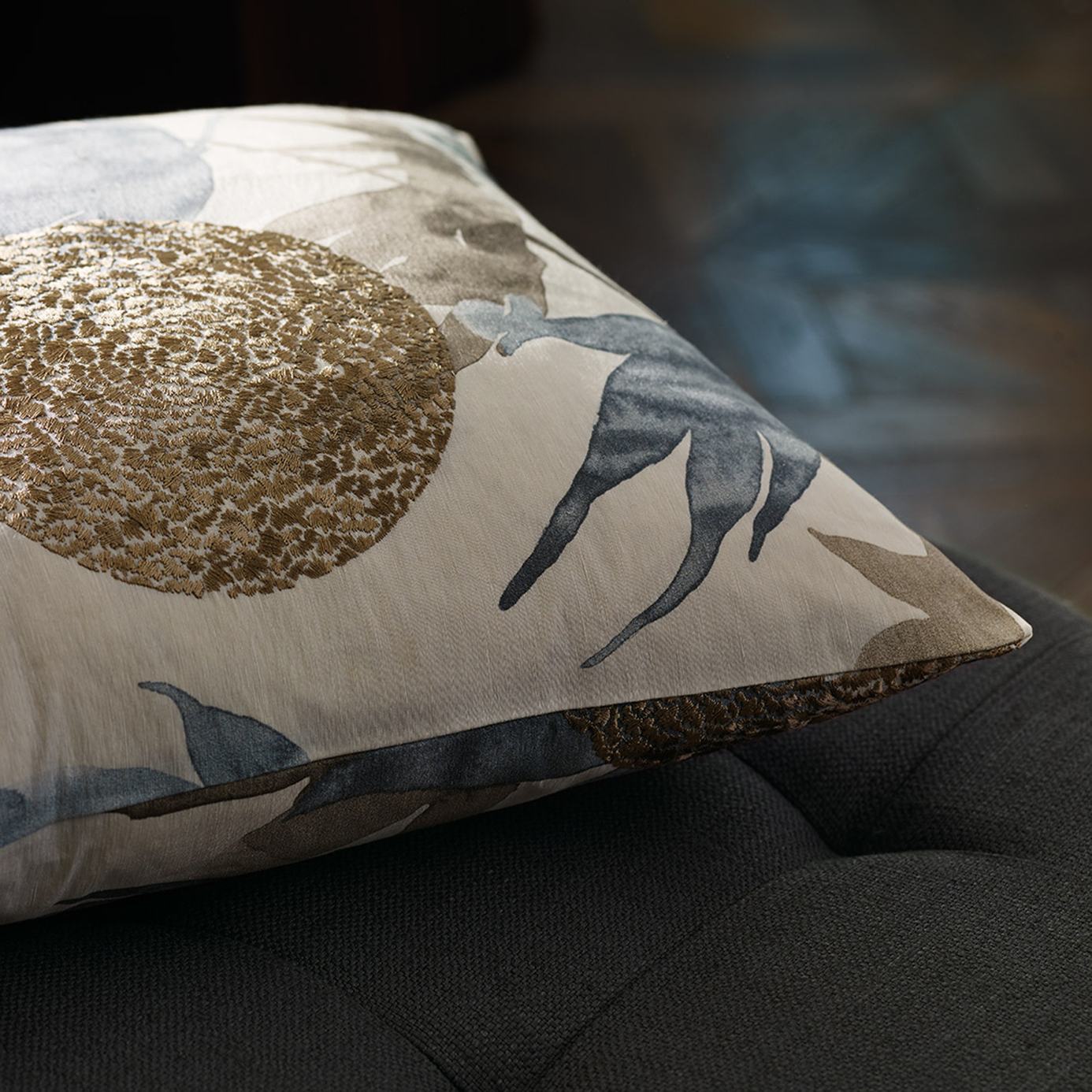 Acer Charcoal/Stone Fabric by ZOF
