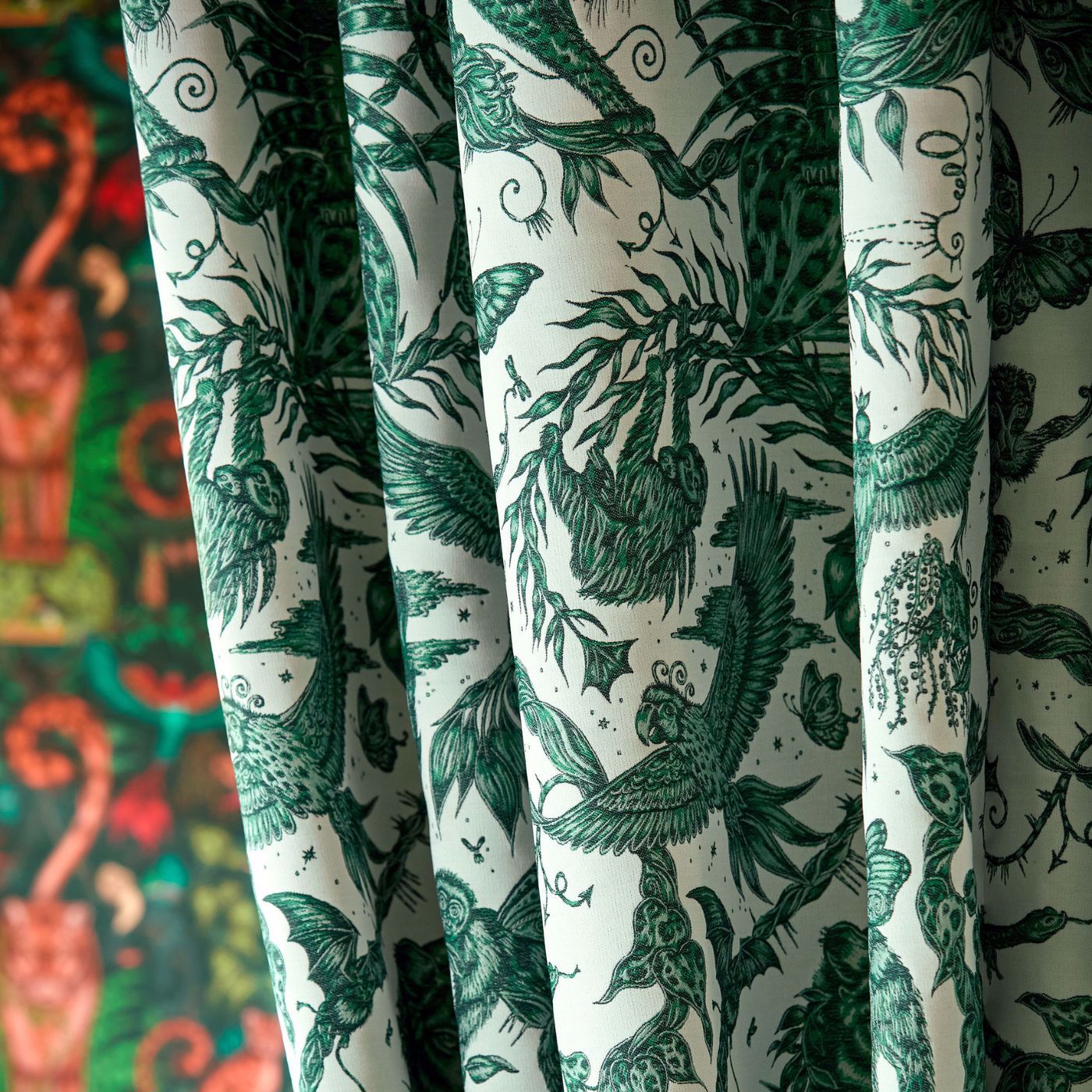 Bosque Dreams Jacquard Seafoam Fabric by CNC