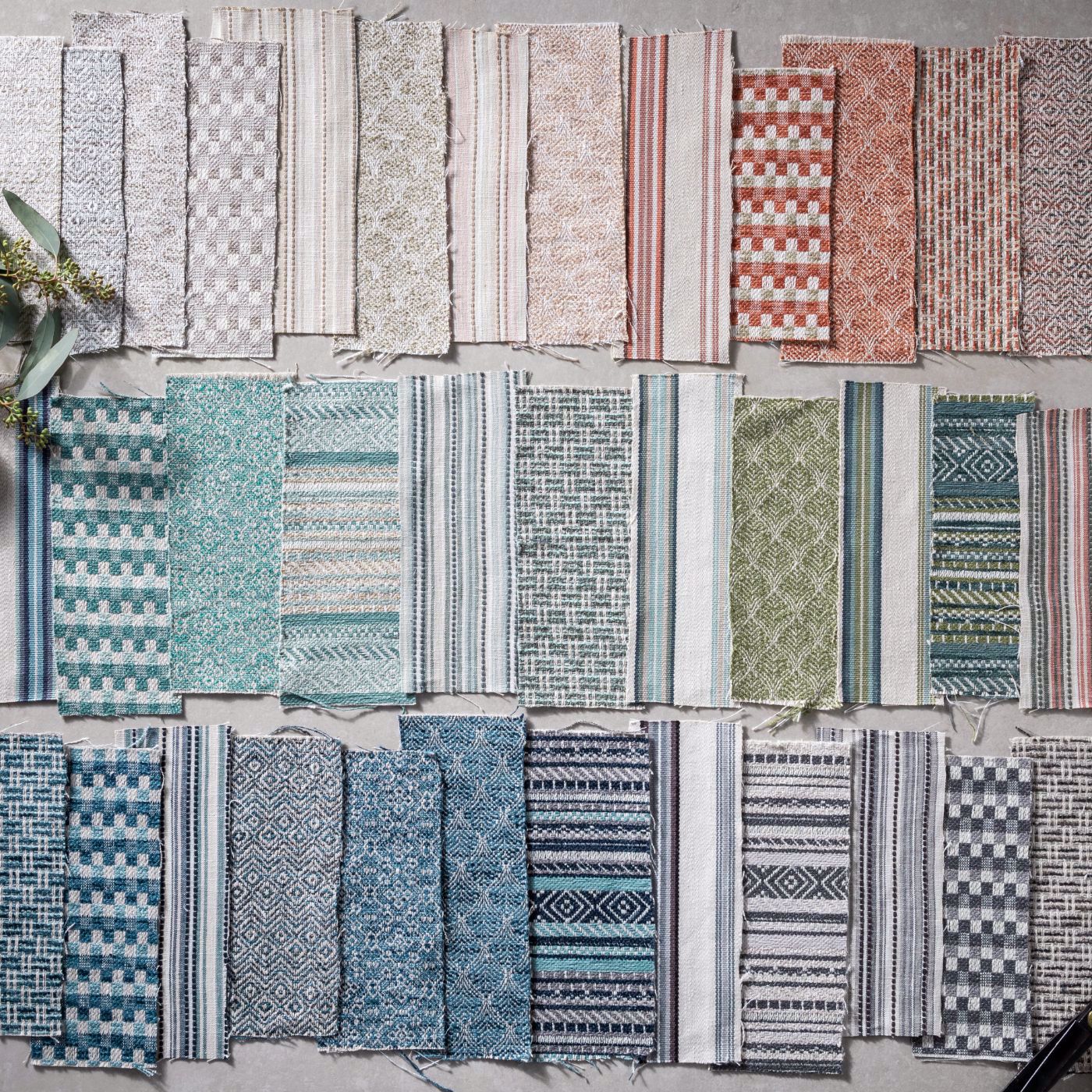Listra Seafoam Fabric by CNC