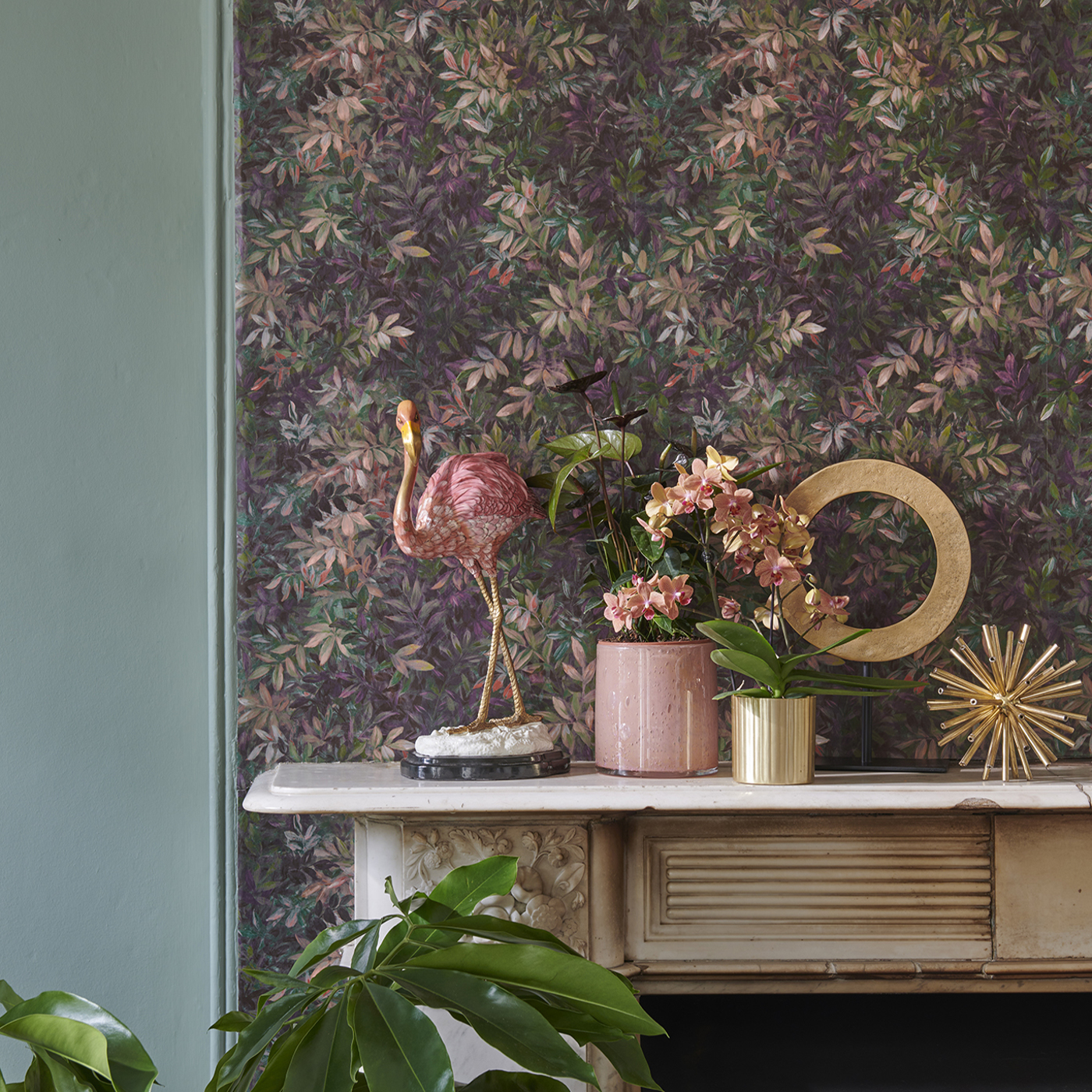 Congo Amethyst/Emerald Wallpaper by CNC