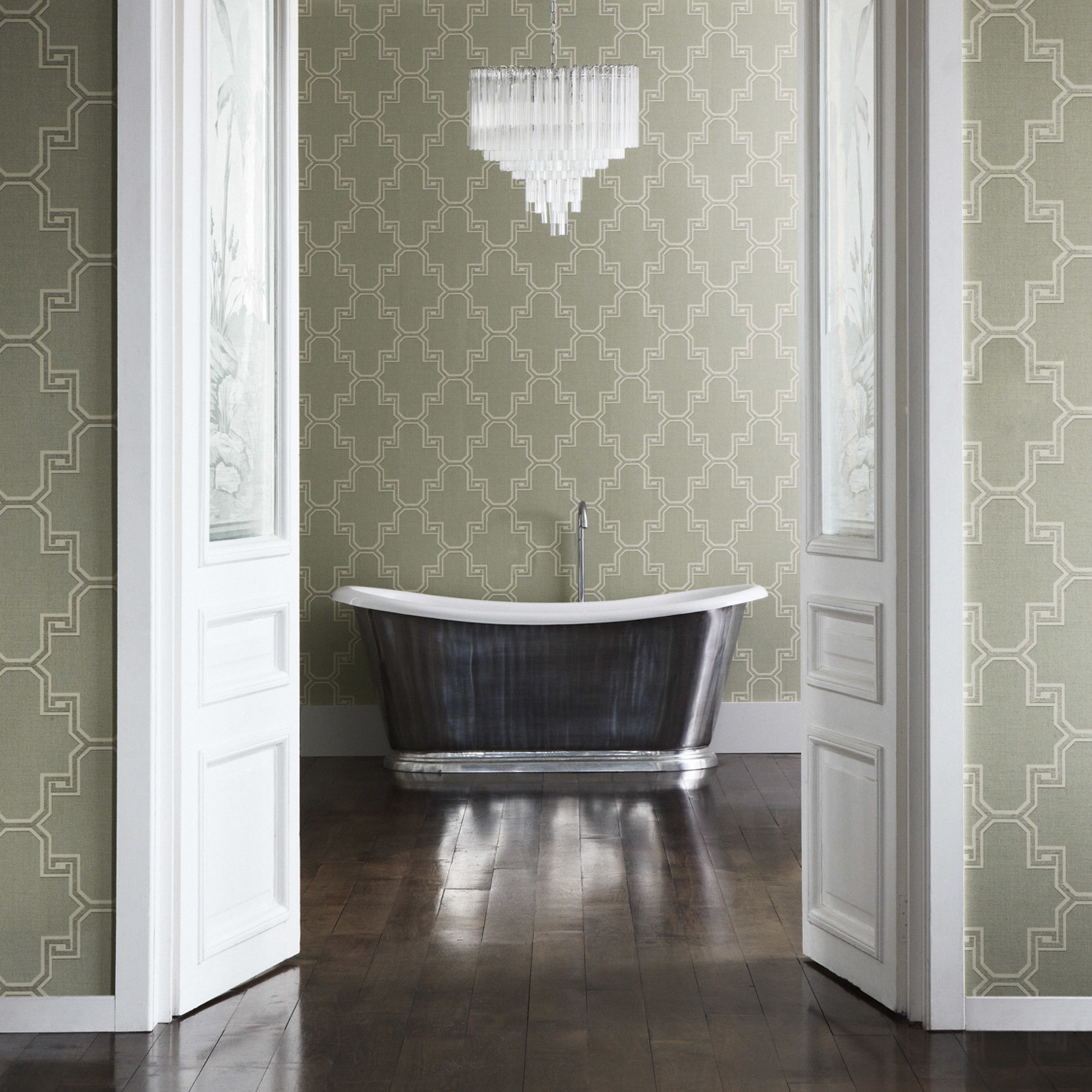 Gio Taupe Wallpaper by ZOF
