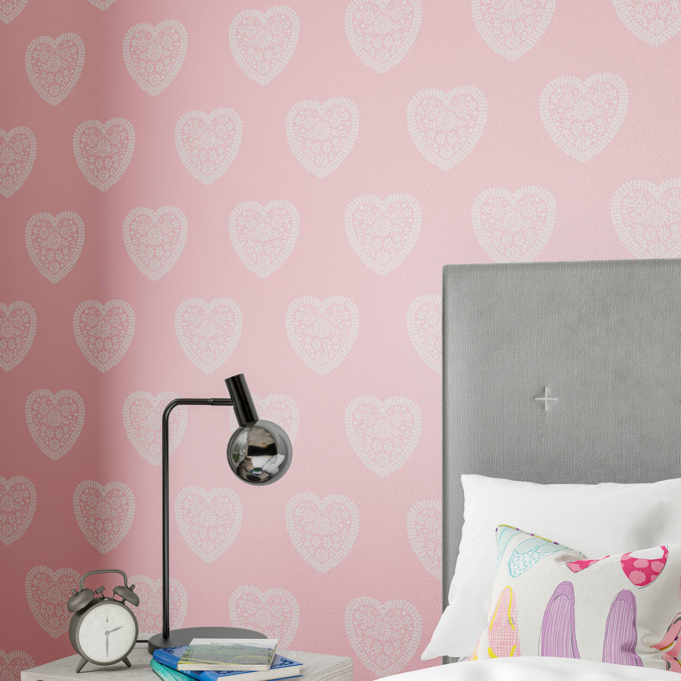 Sweet Heart Pink Wallpaper by HAR