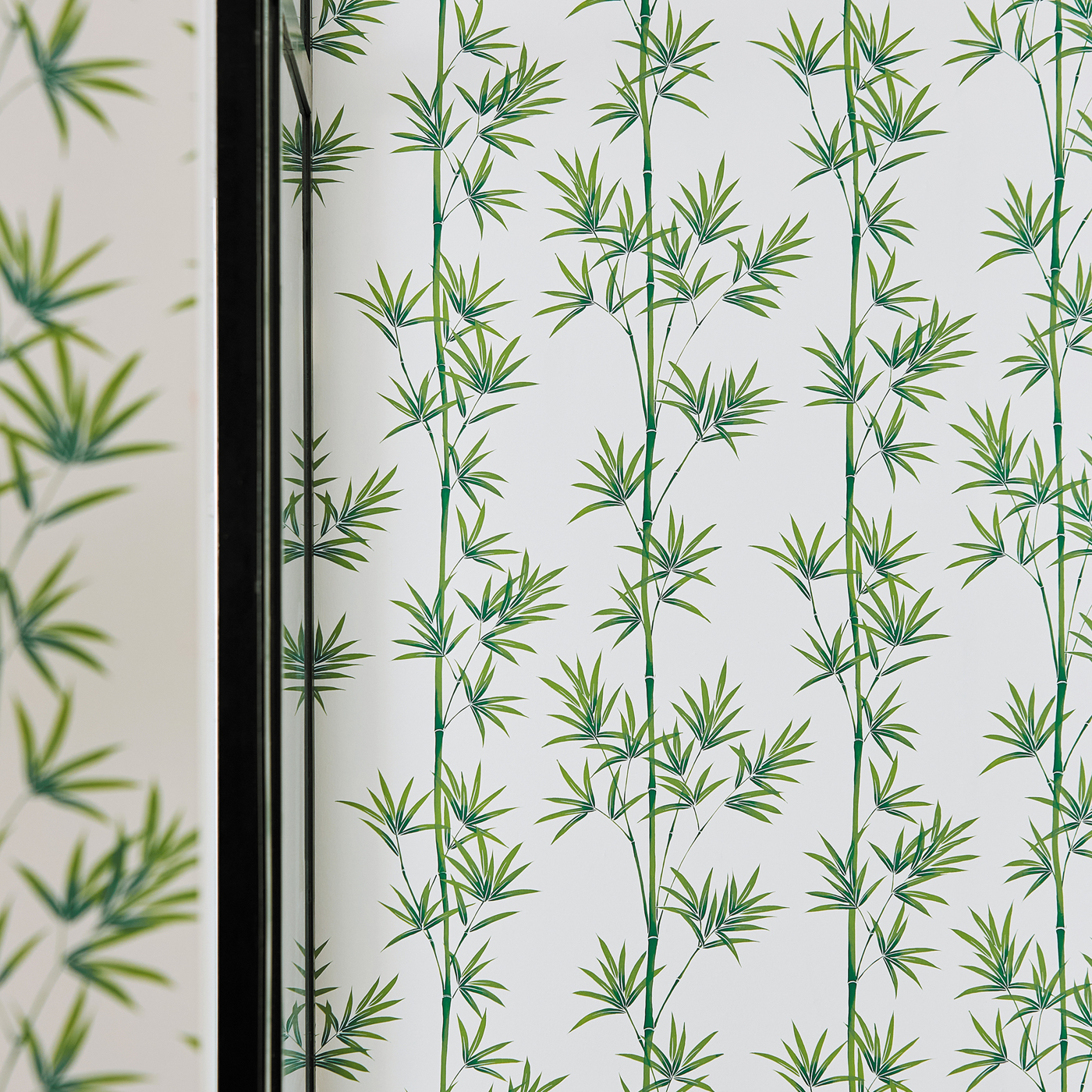 Isabella Porcelain/Bamboo Wallpaper by HAR