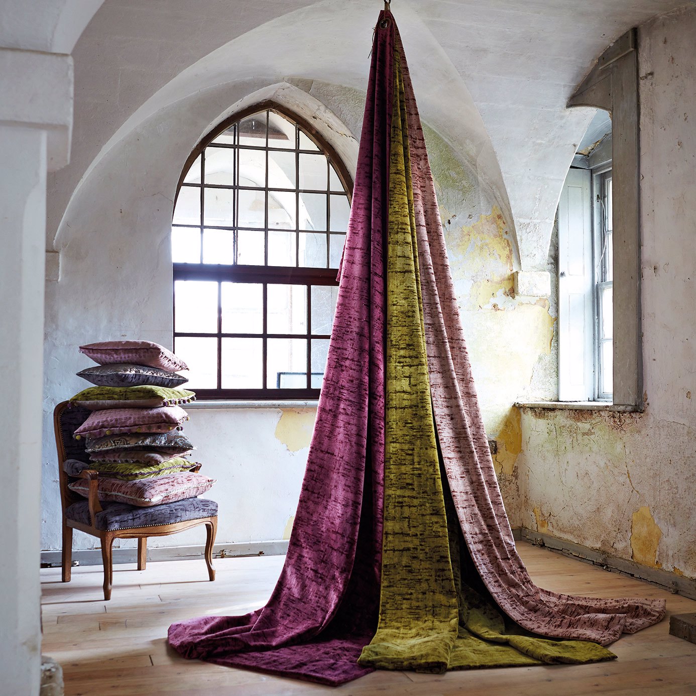 Perla Moss Fabric by HAR