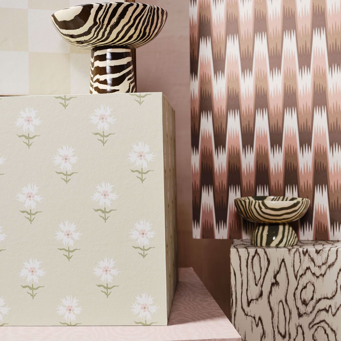 Fellcroft Honeycombe Wallpaper by HAR