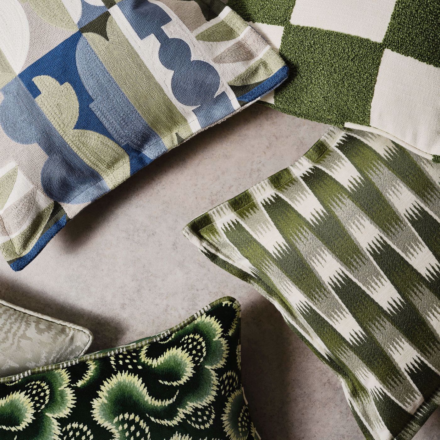 Potshop Atlantic/Neptune Green Fabric by HAR