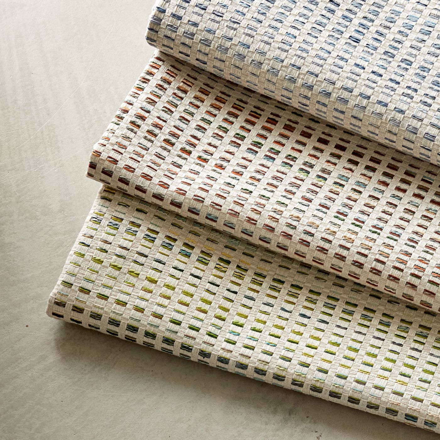 Aria Rosewood/Pistachio Fabric by HAR
