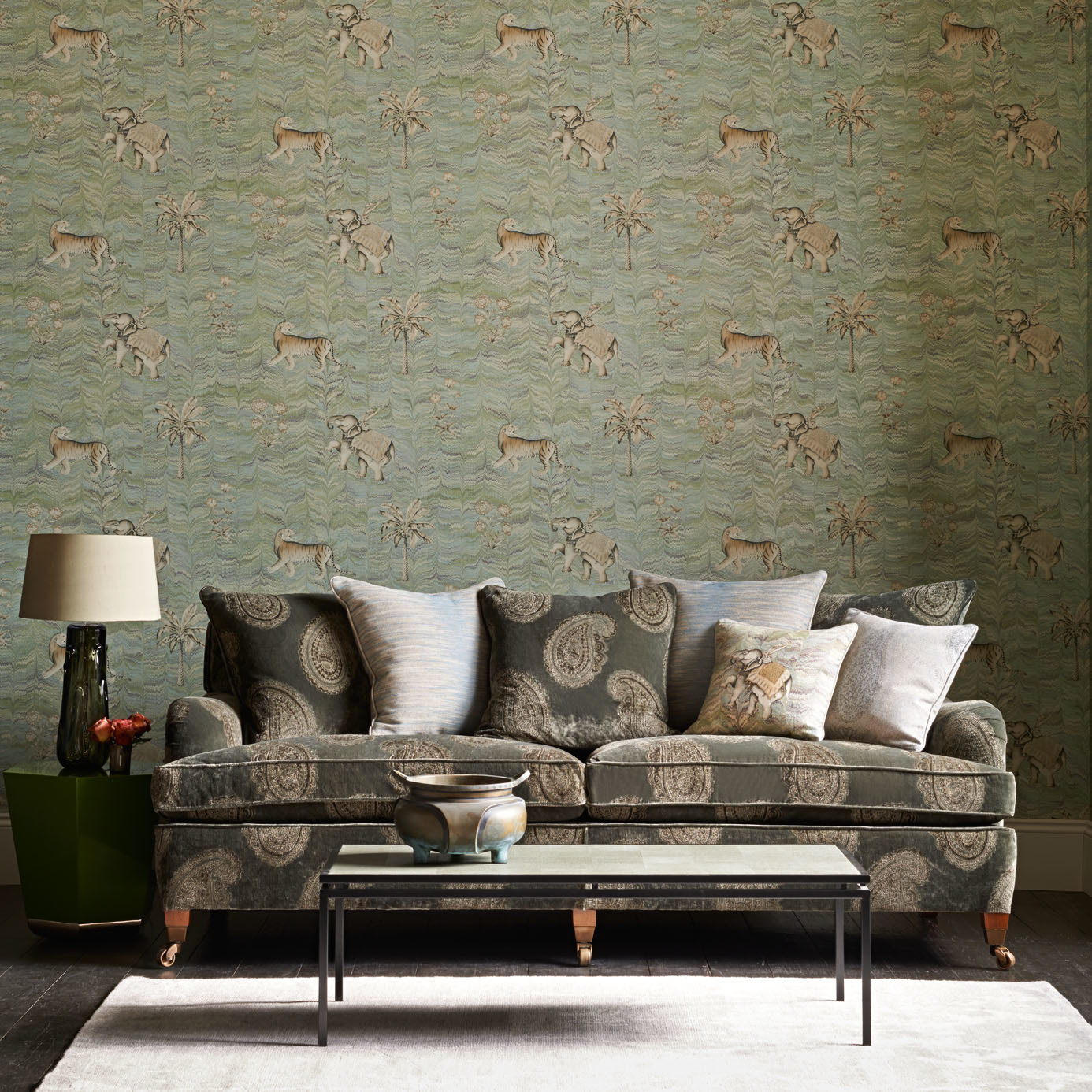 Jaipur Silver Wallpaper by ZOF