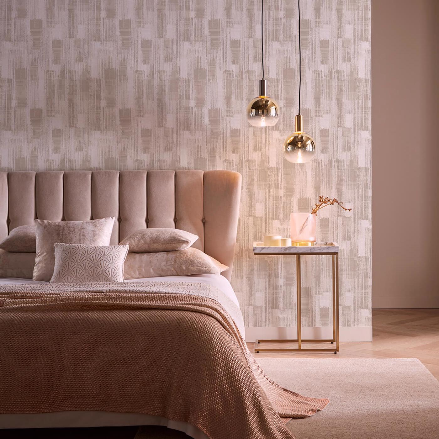 Kazimir Linen Wallpaper by CNC