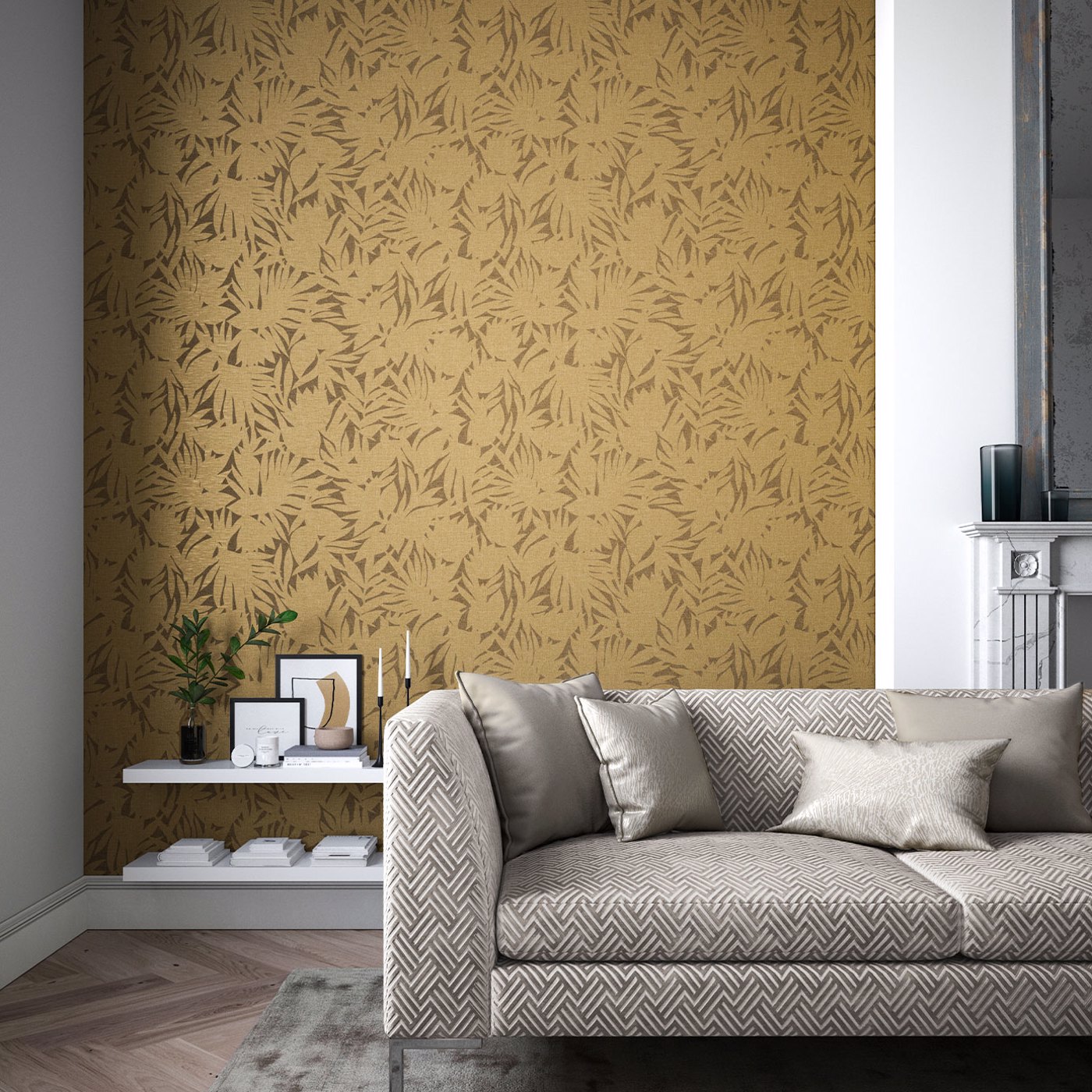 Luminance Bronze Wallpaper by HAR