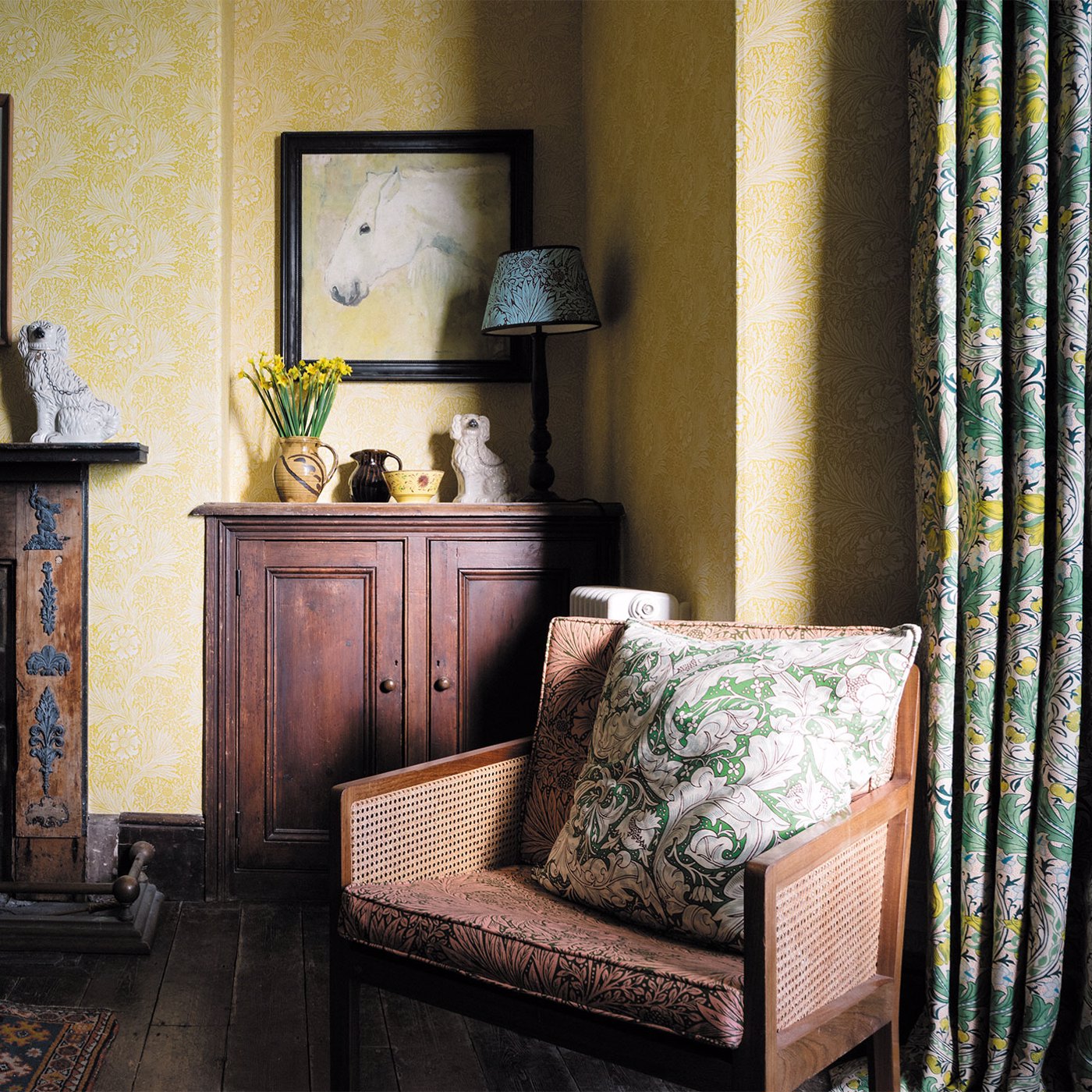 Marigold Yellow Wallpaper by MOR