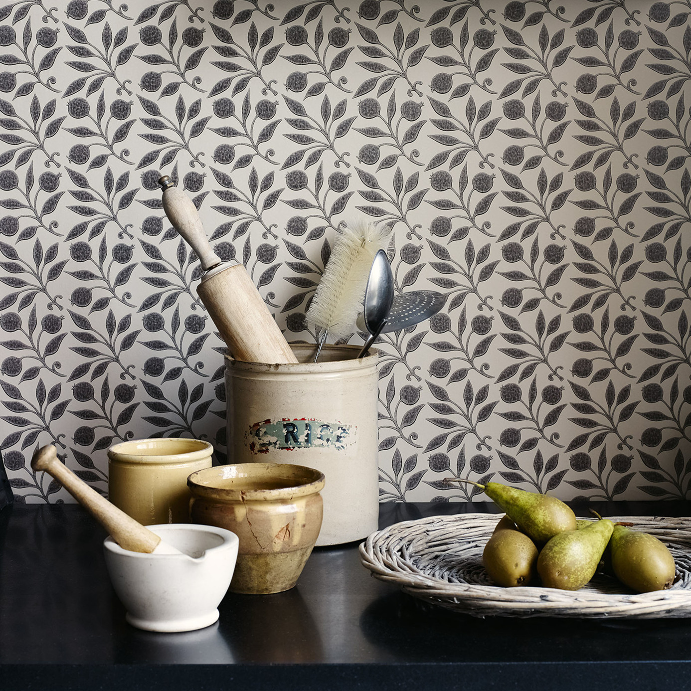 Cow Parsley by Cole & Son - Taupe - Wallpaper : Wallpaper Direct