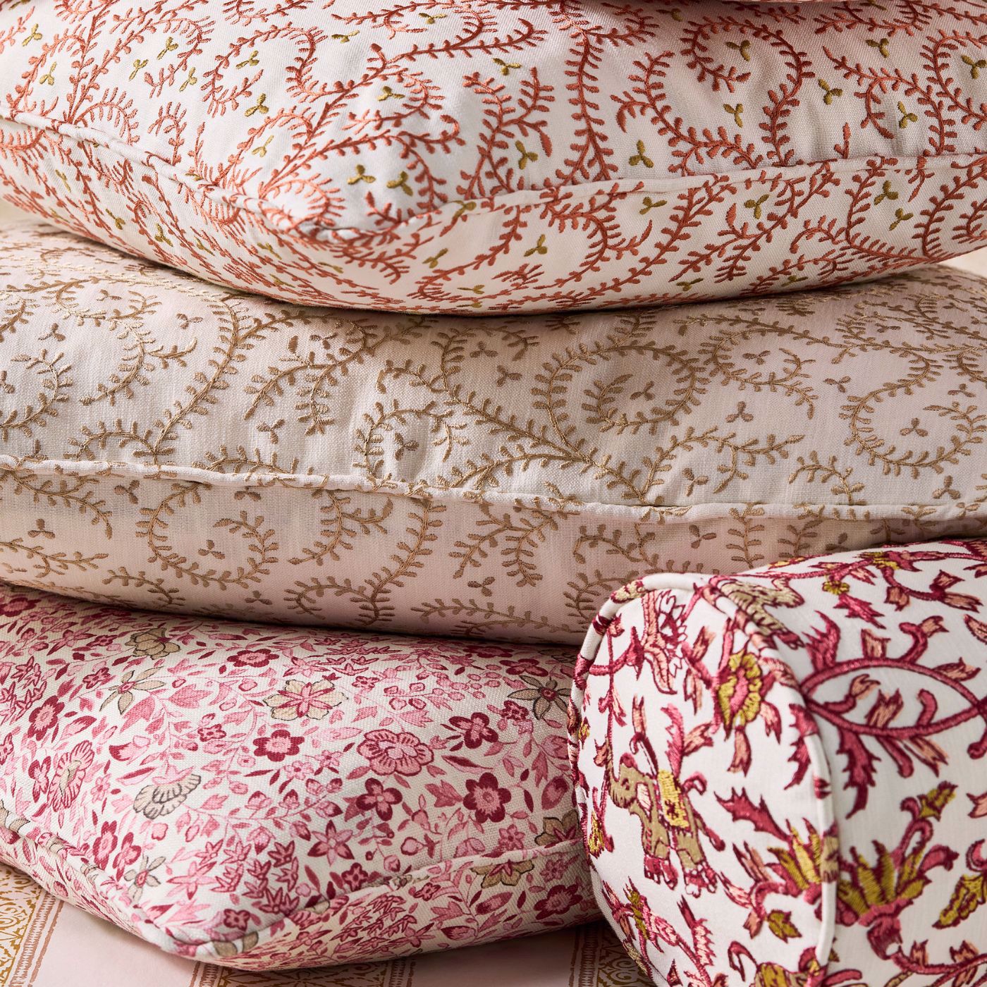 Gamthi Blush Fabric by CNC