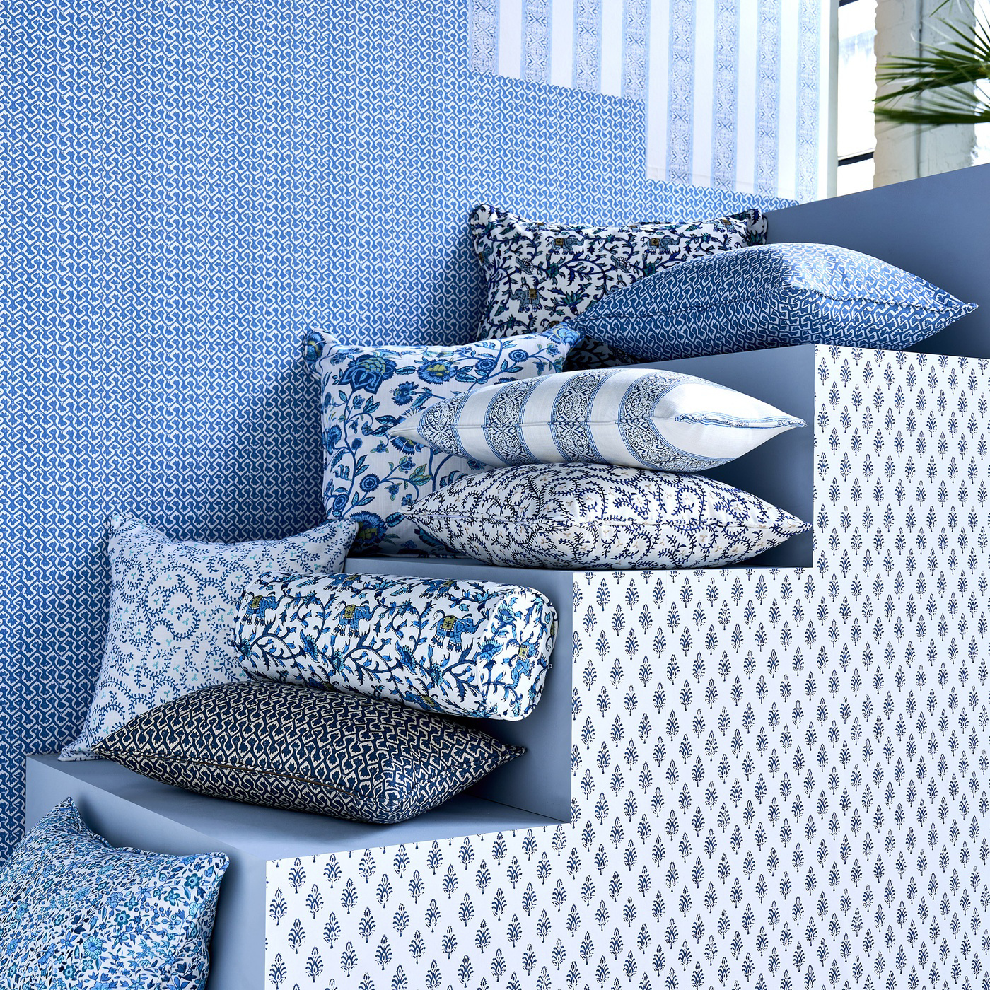 Kalpa Cobalt Fabric by CNC