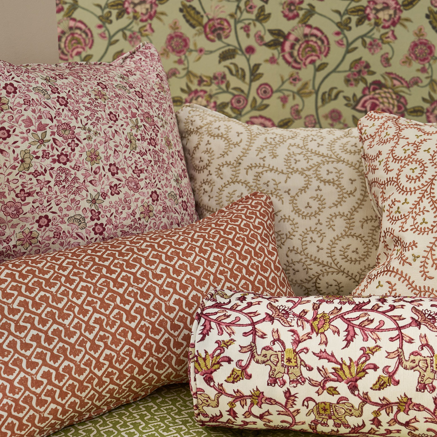 Gamthi Blush Fabric by CNC