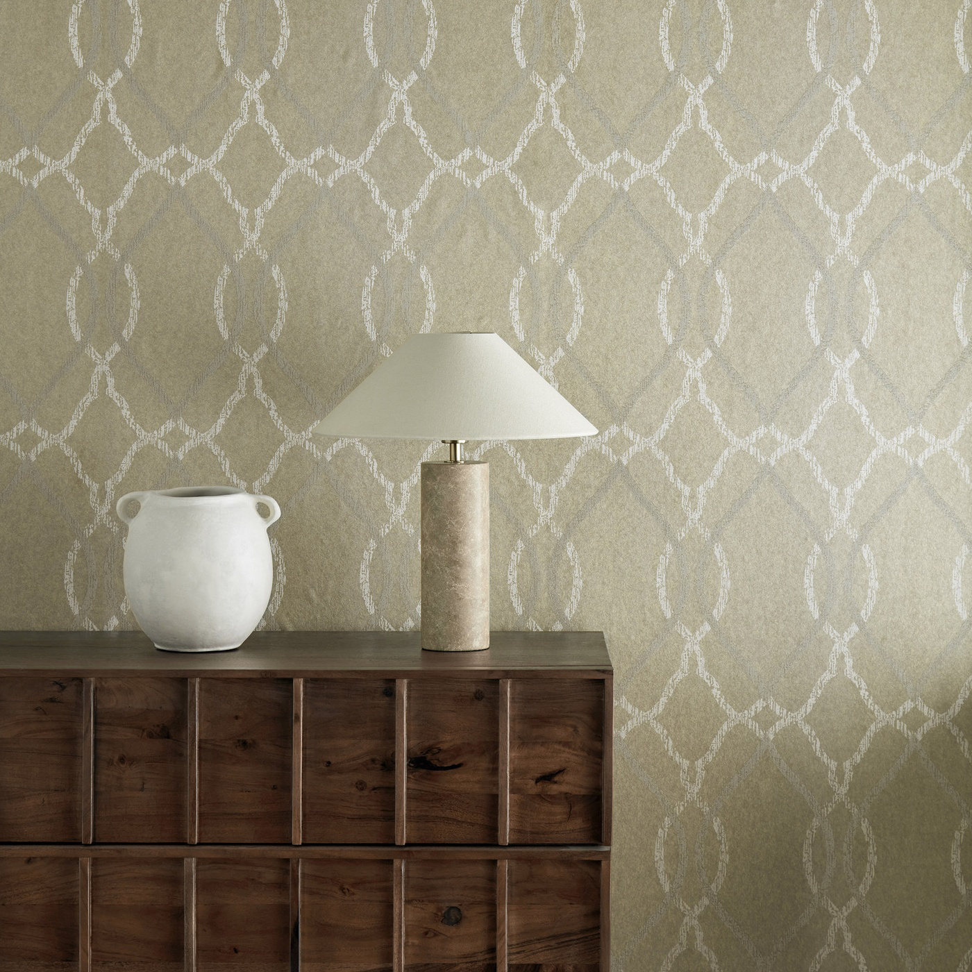 Comice Mocha Wallpaper by HAR