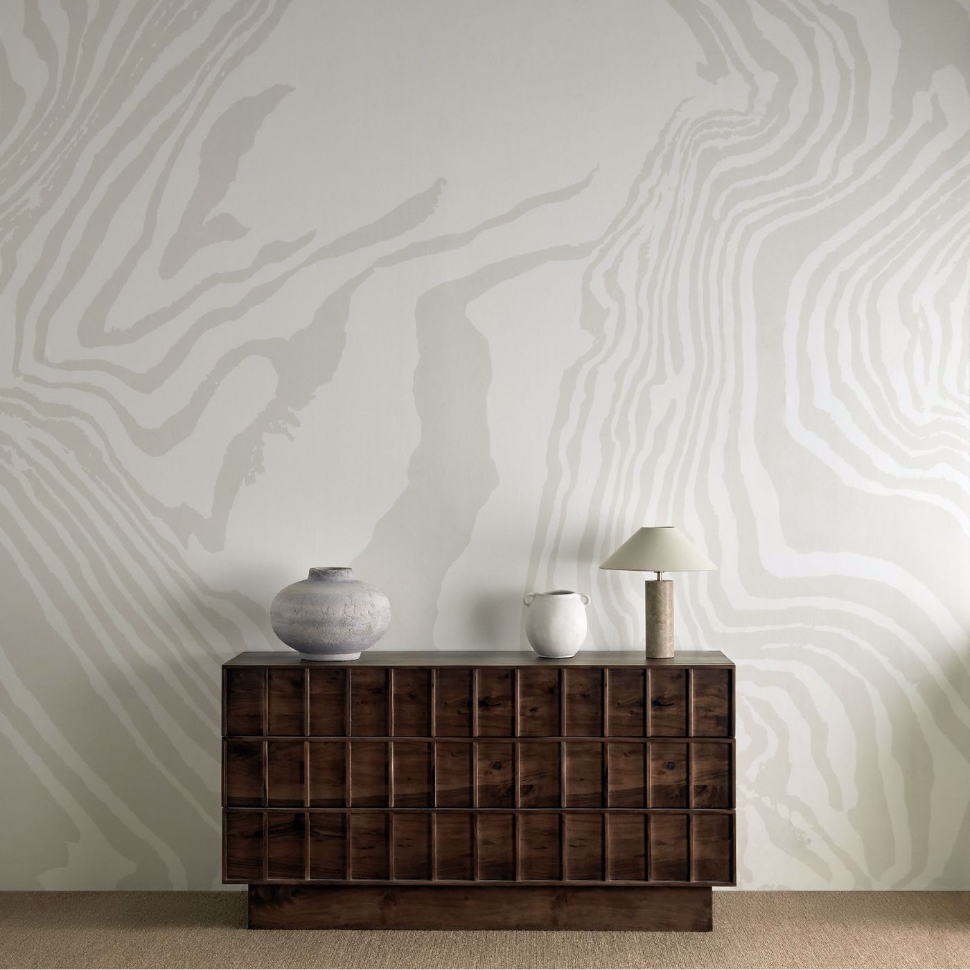 Marble Oatmeal Wallpaper by HAR