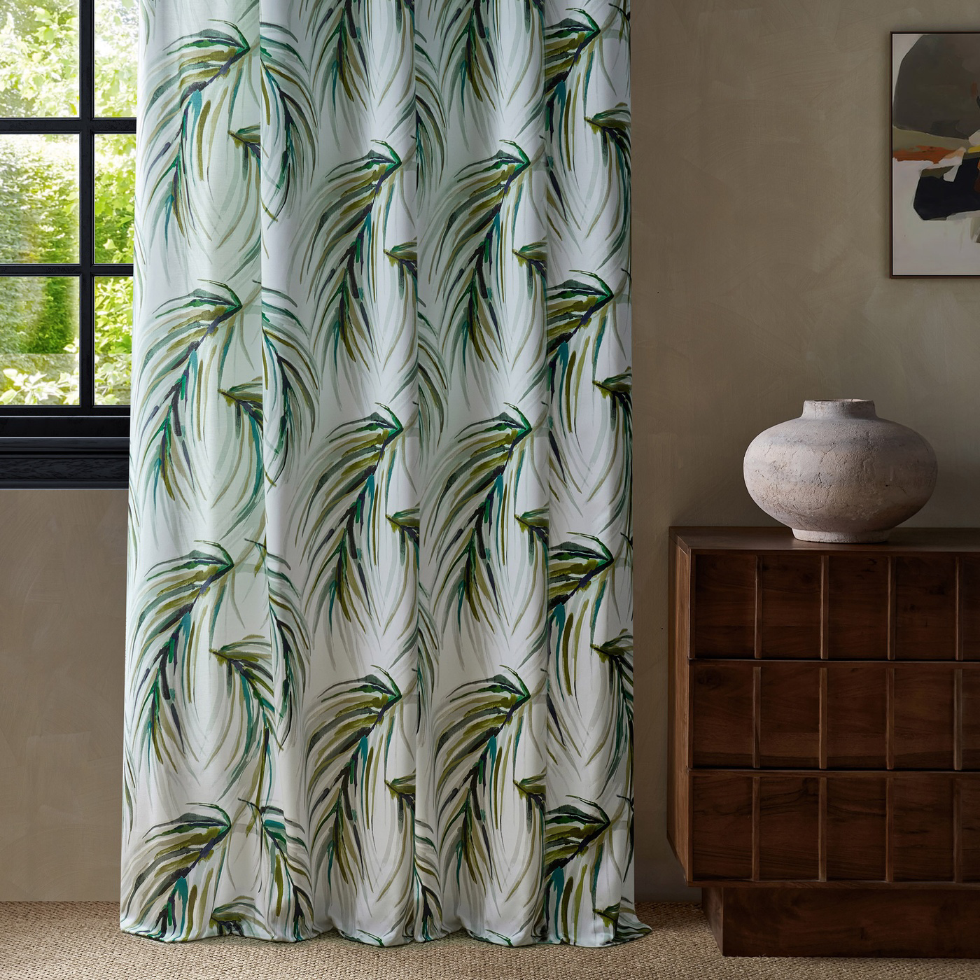 Alvaro Harissa/Jute/Jet Fabric by HAR