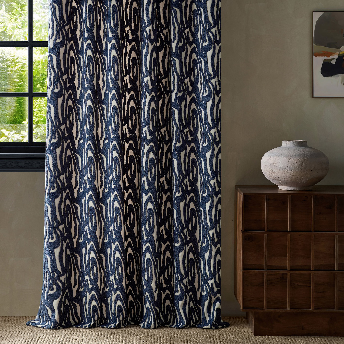 Marble Wave Pacific Fabric by HAR
