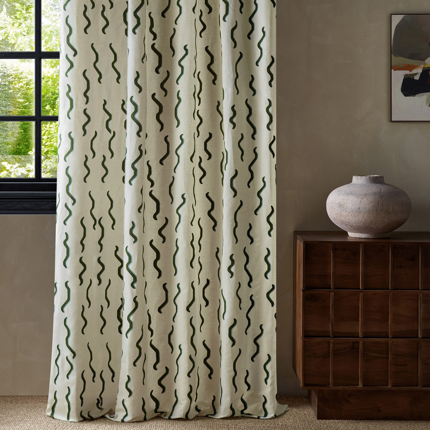 Bisque Matcha Fabric by HAR