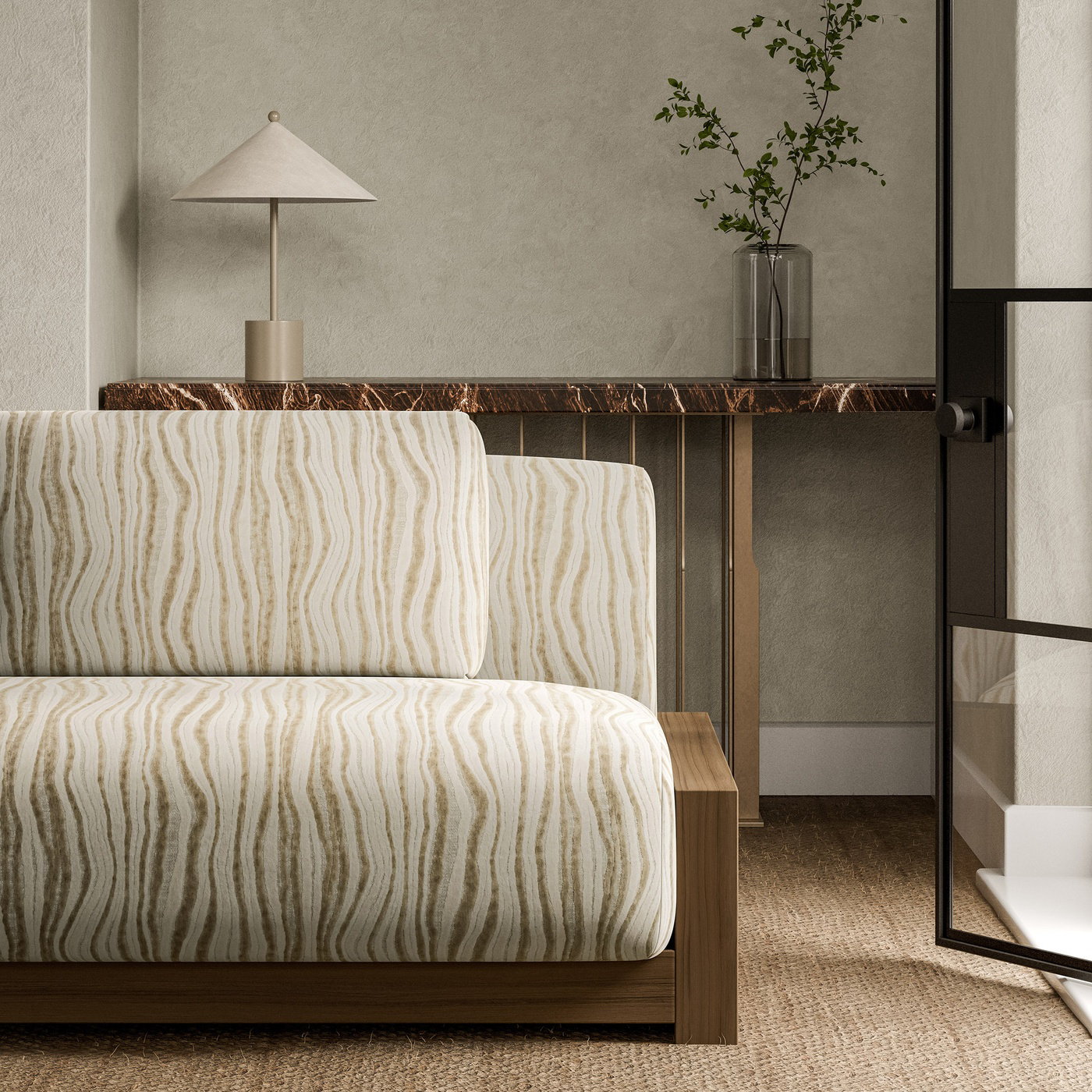 Ridley Matcha Fabric by HAR