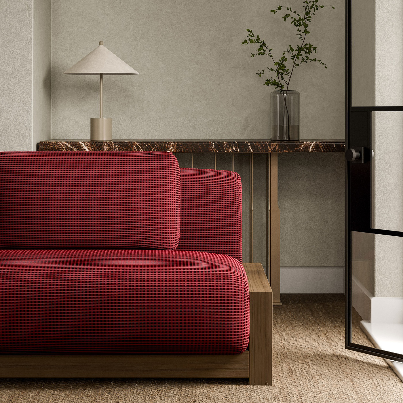 Ore Rhodonite Fabric by HAR