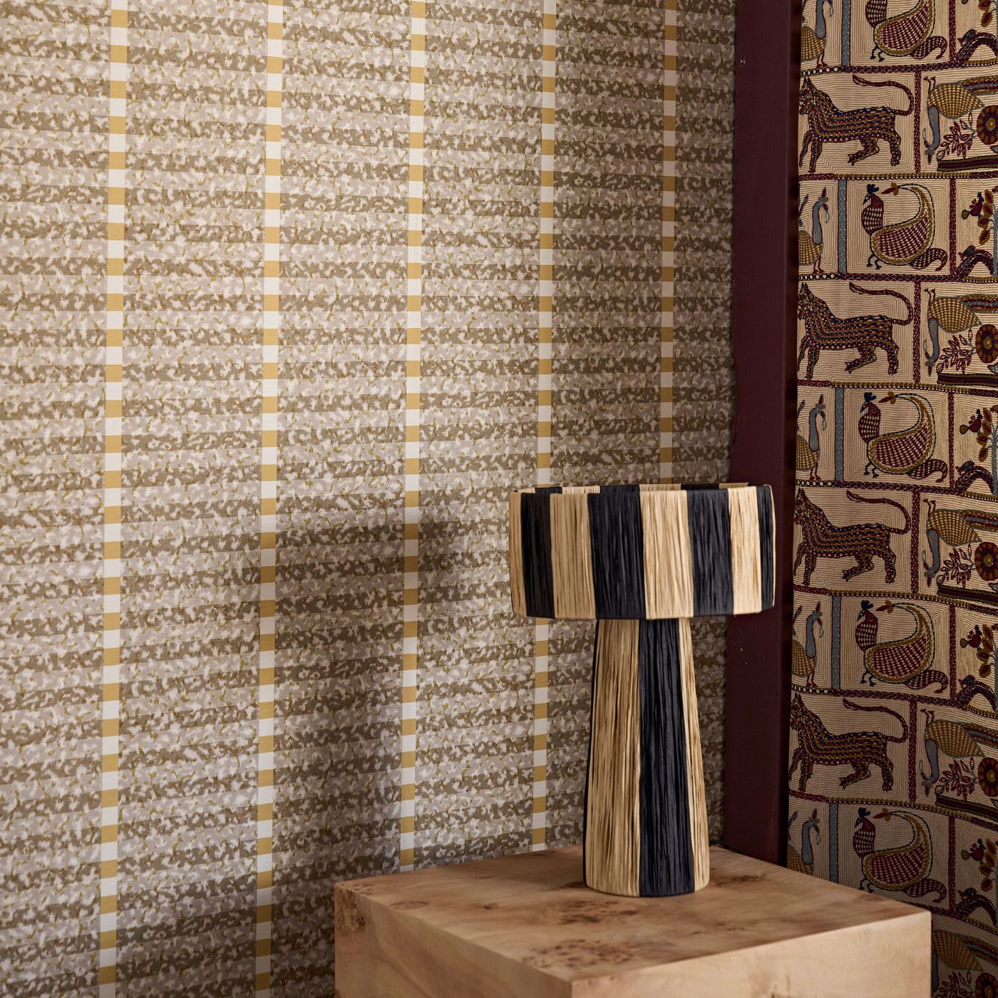 Toluca Stone/Nectar Wallpaper by HAR