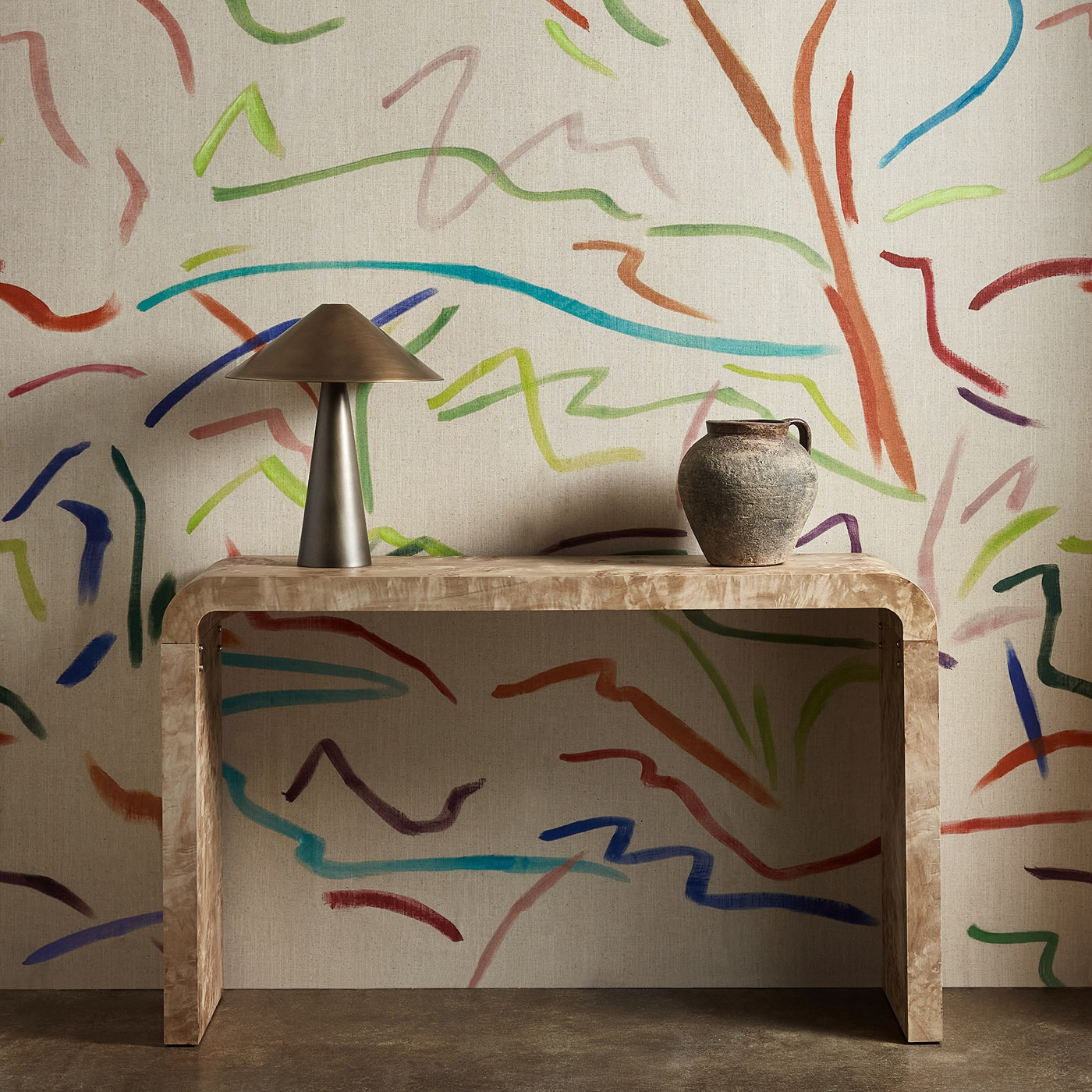 Pintura Majorelle/Spice/Forest Wallpaper by HAR