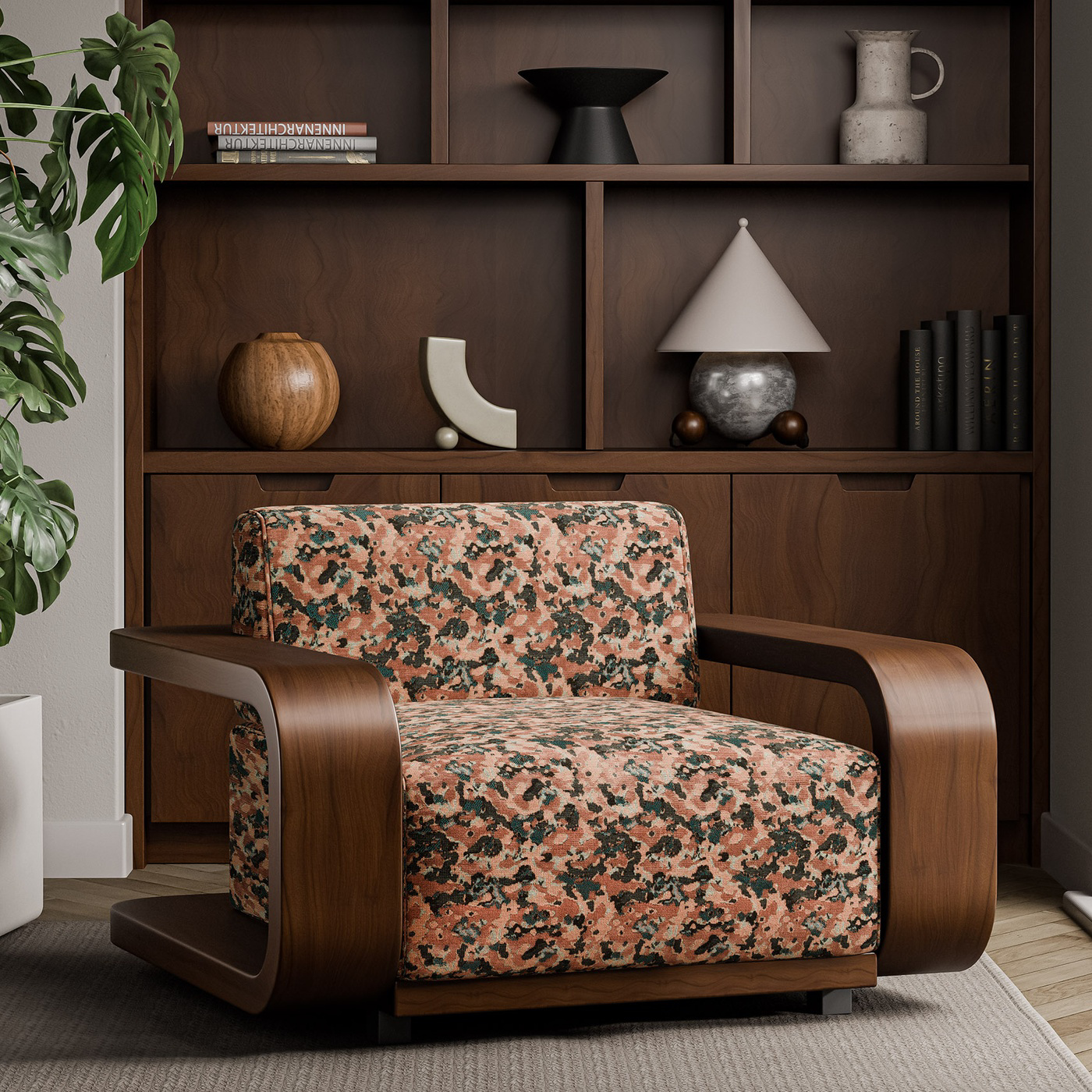 Derain Grounded/Sky Fabric by HAR