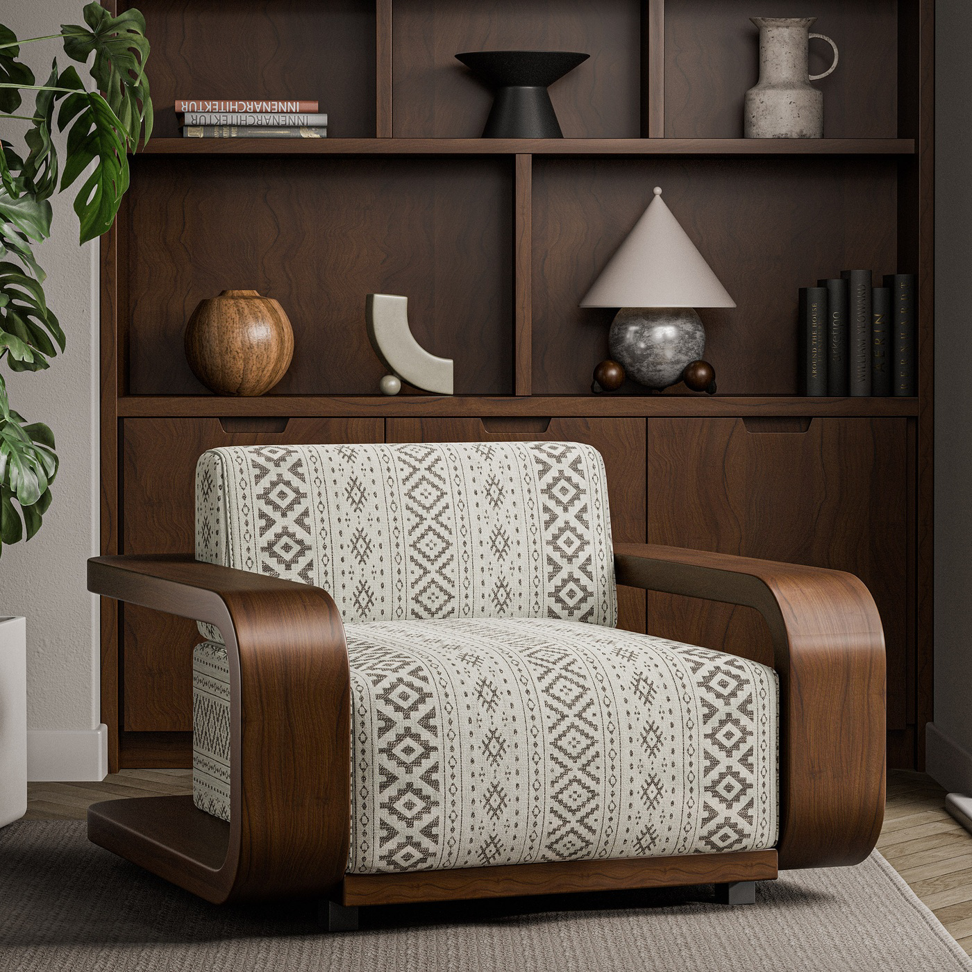 Rebozo Stone Fabric by HAR