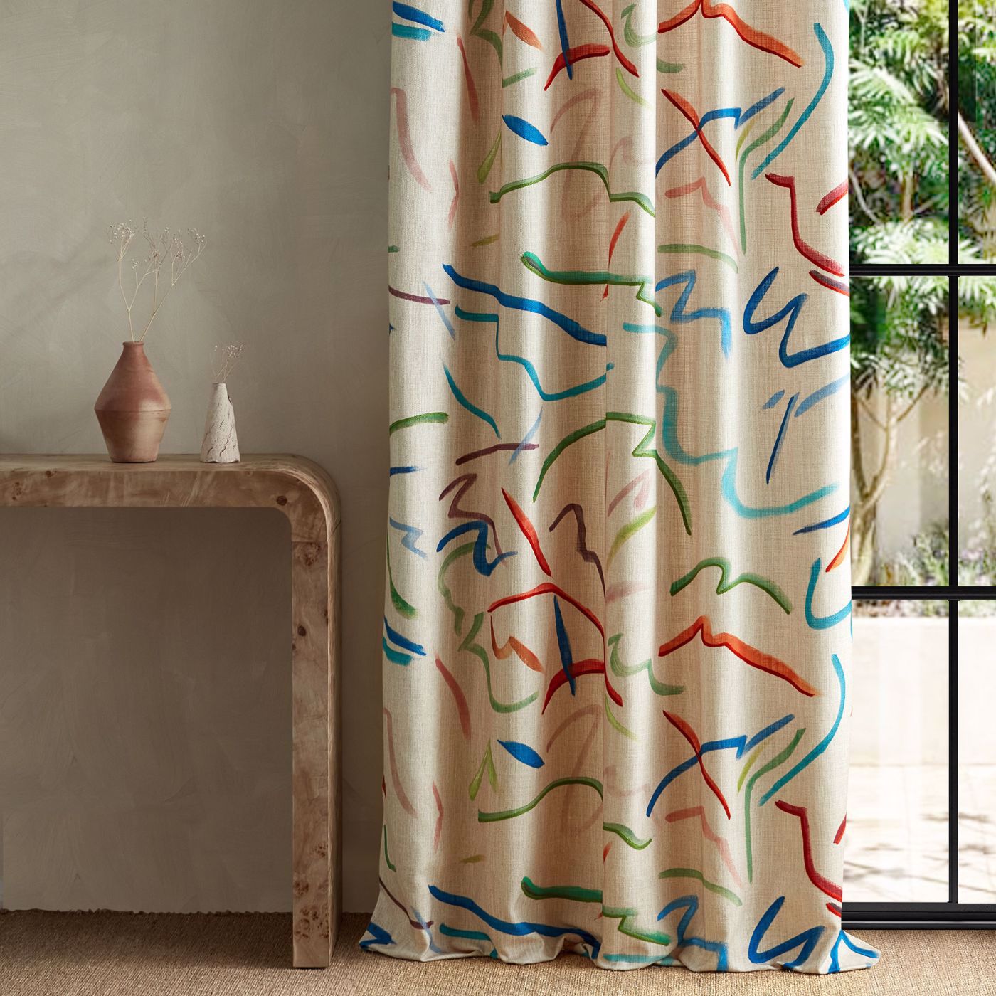 Pintura Majorelle/Spice/Forest Fabric by HAR