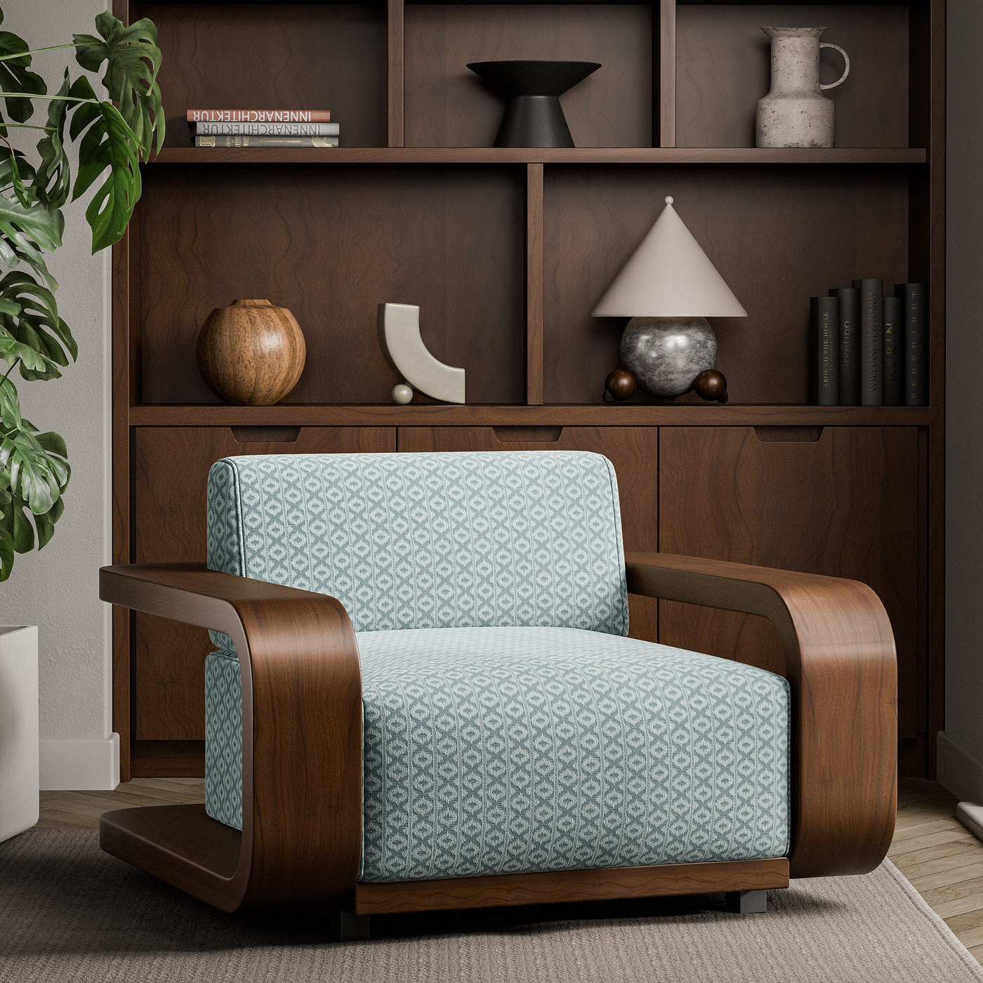 Ajal Sky Fabric by HAR