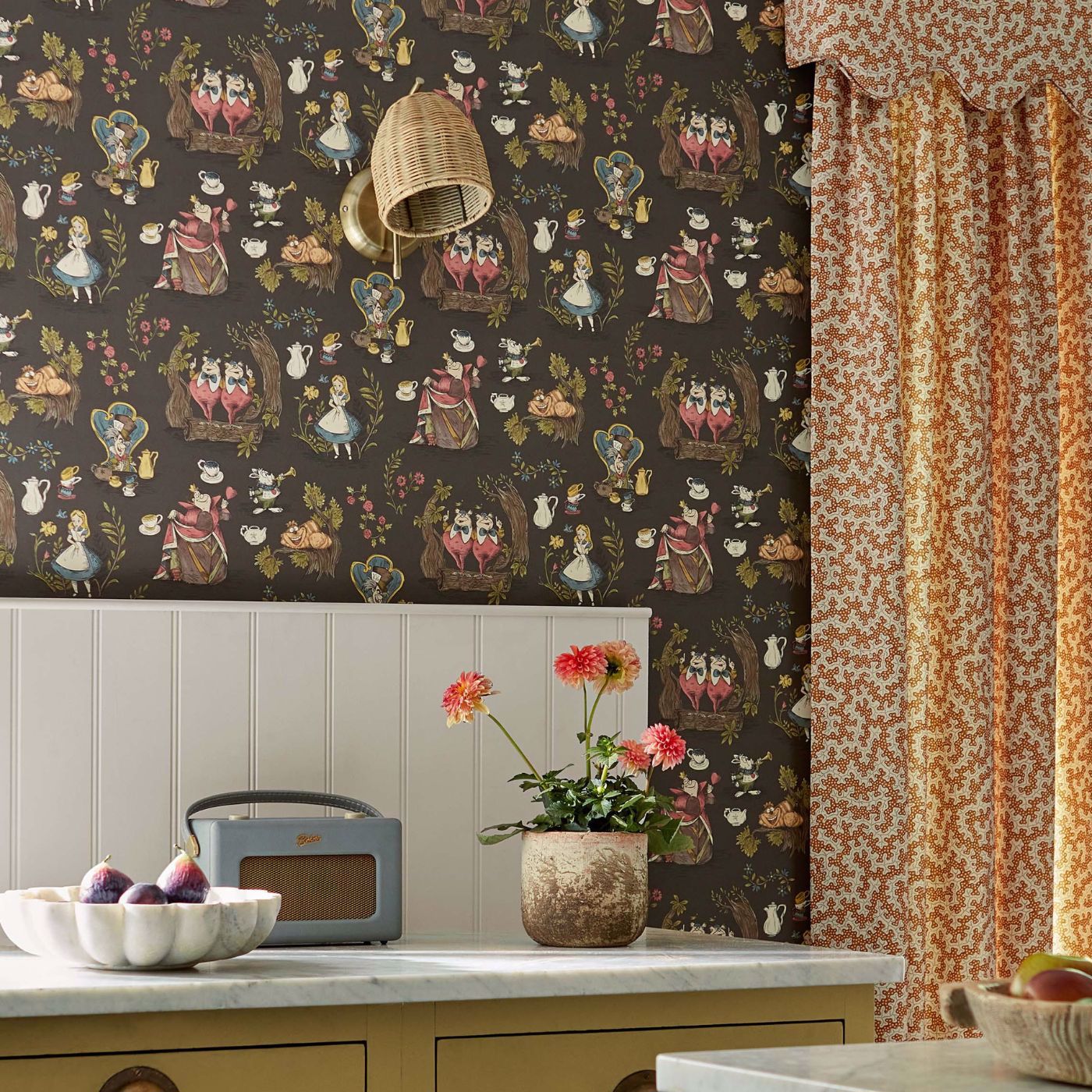 Alice In Wonderland Chocolate Wallpaper by SAN