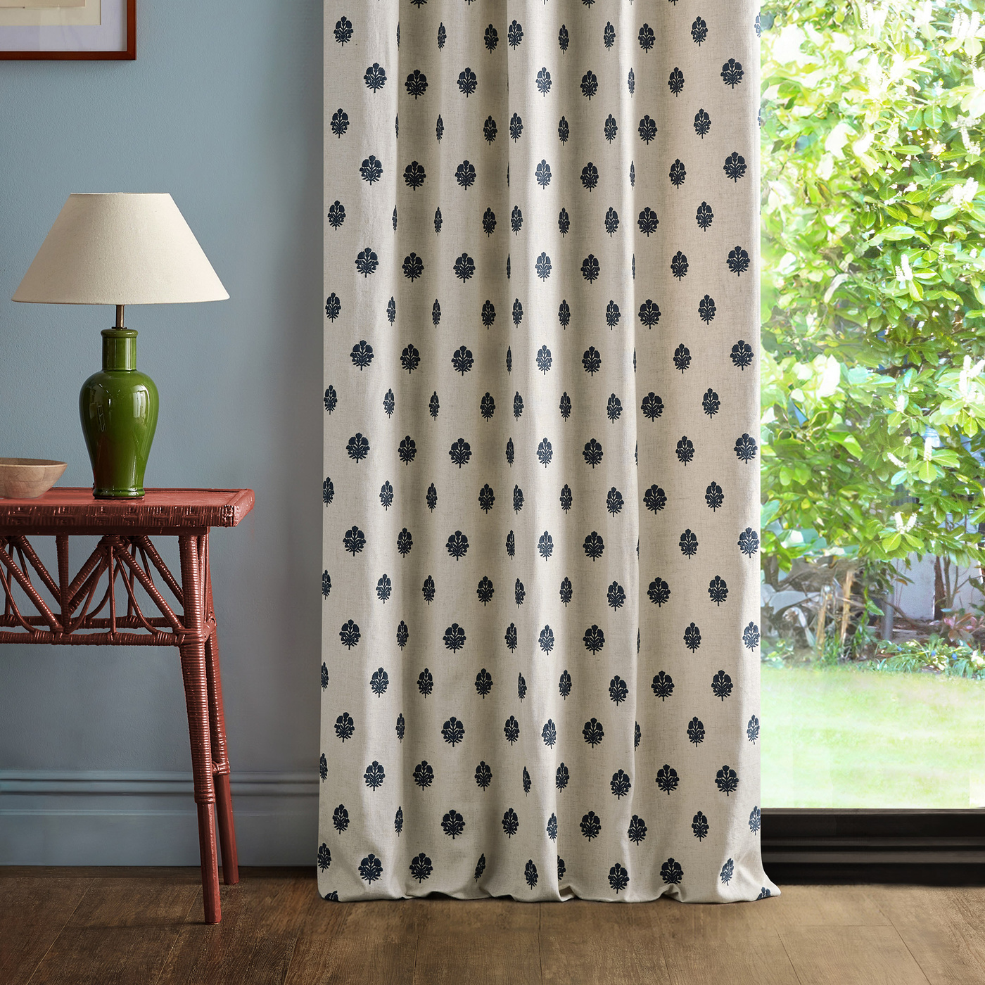 Lavanga Indigo Fabric by SAN