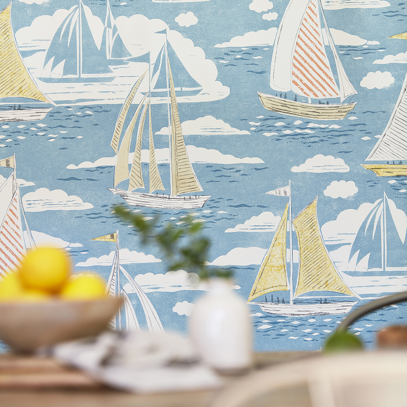 Sailor Nautical Fabric by SAN