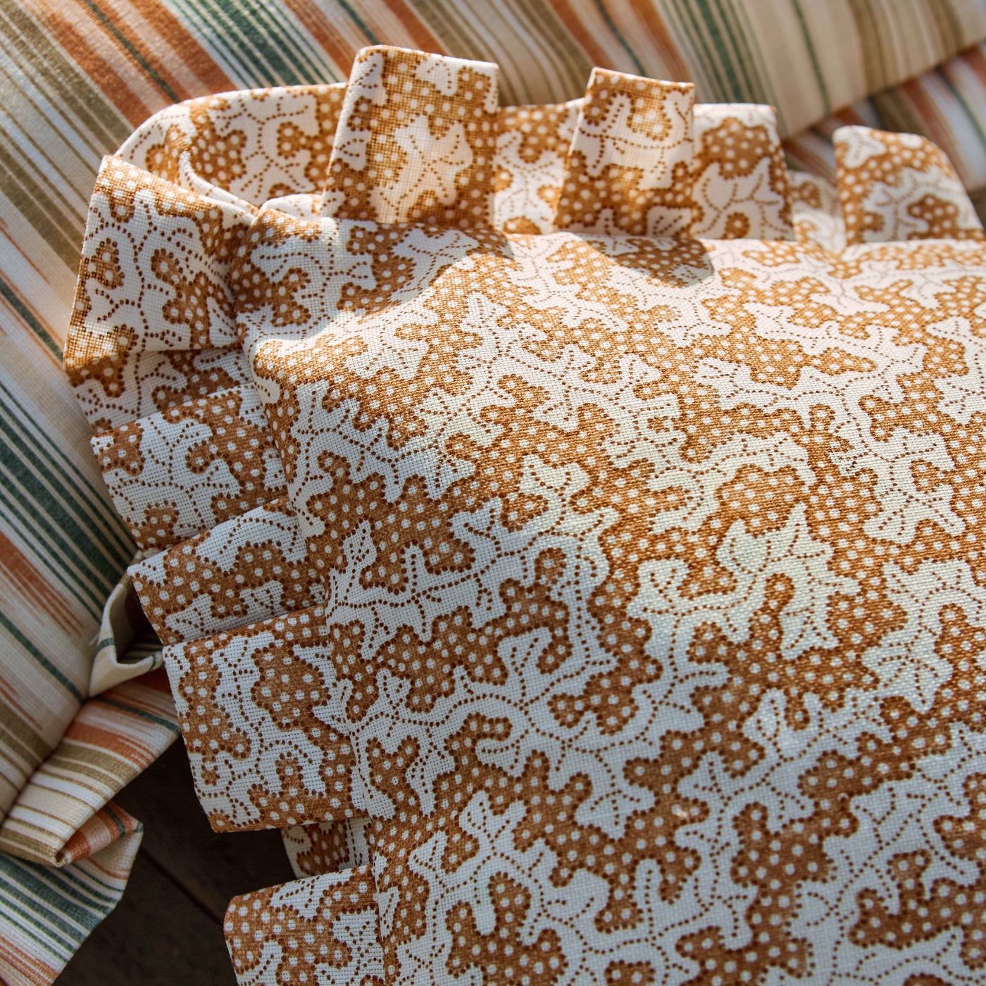 Truffle Sand Dollar Fabric by SAN