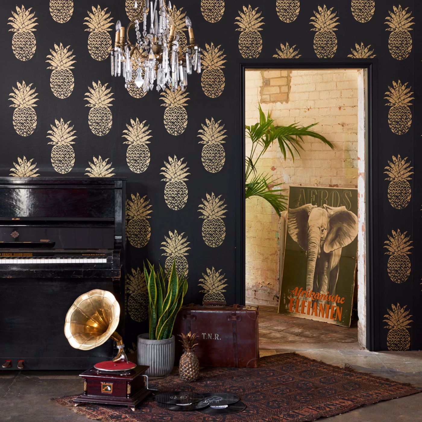 Tobago Ebony Wallpaper by CNC