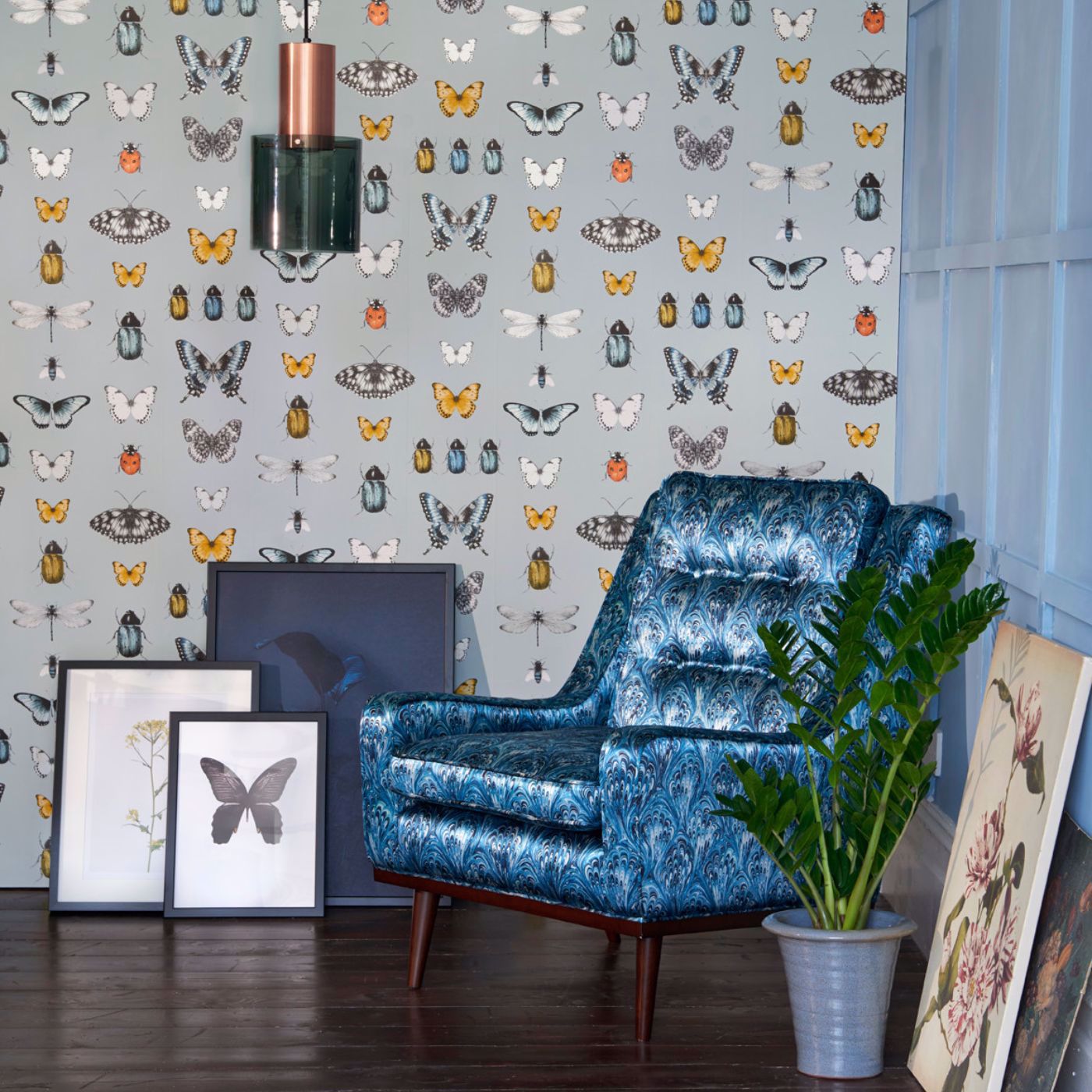 Papilio Mineral/Gilver Wallpaper by CNC