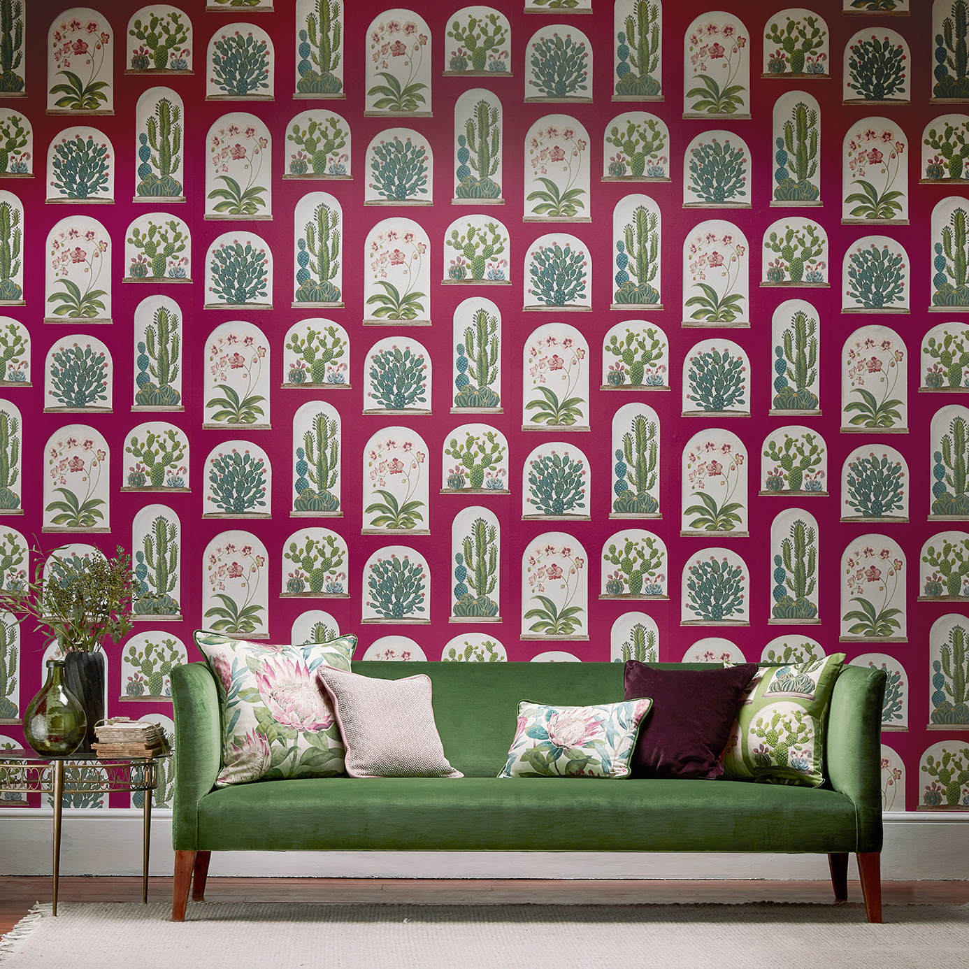 Terrariums Rhodera/Multi Wallpaper by SAN