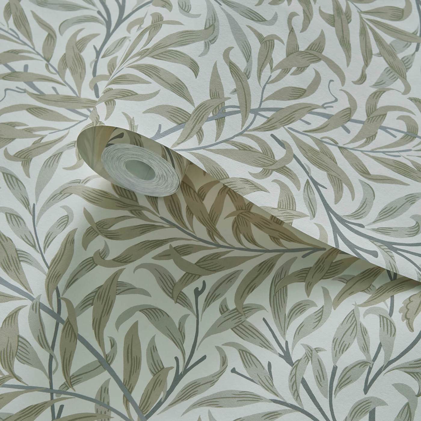 Willow Boughs Linen Wallpaper by CNC