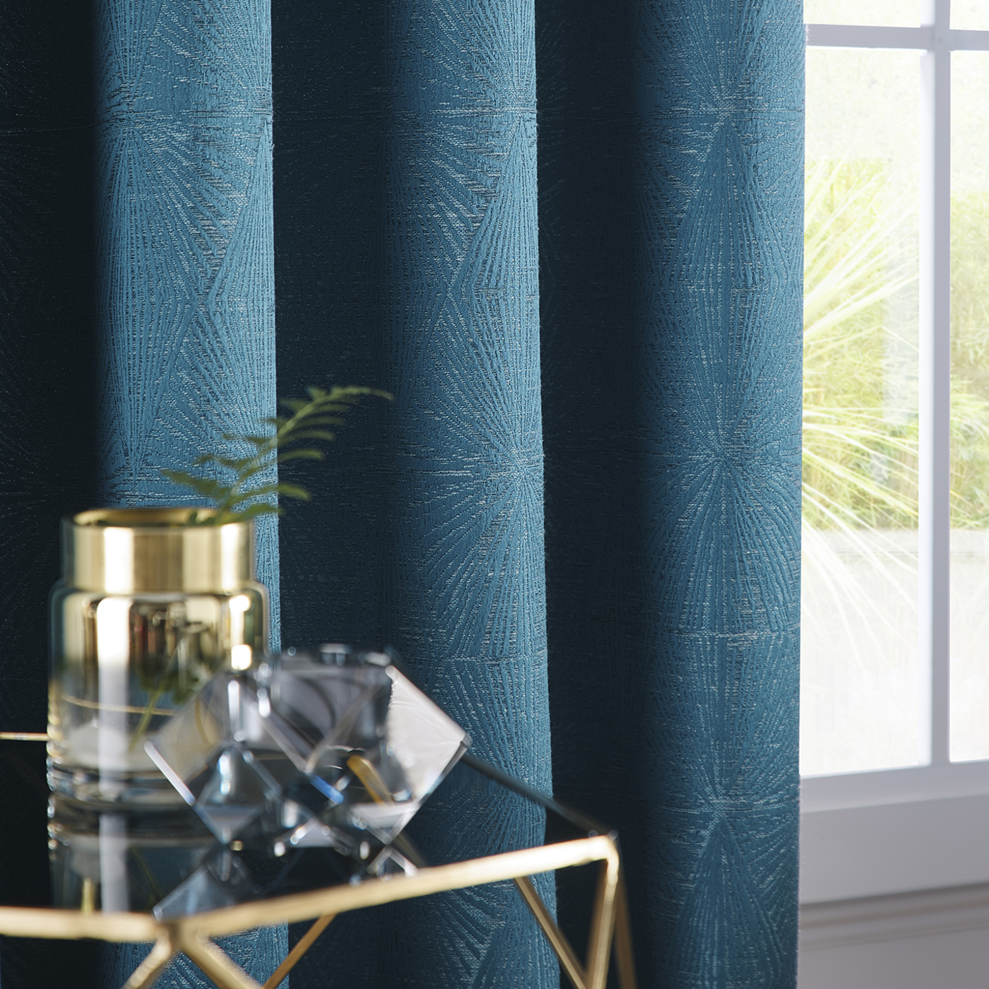 Amari Curtain Kingfisher Curtains by CNC