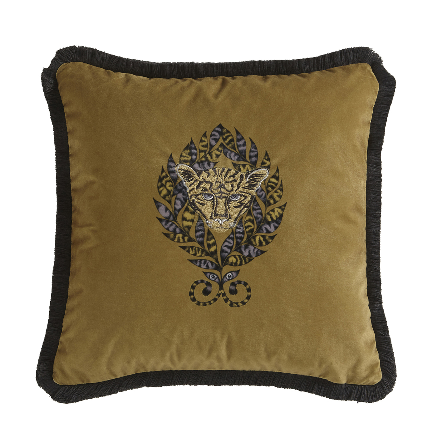 Amazon Square Cushion Gold Bedding by CNC