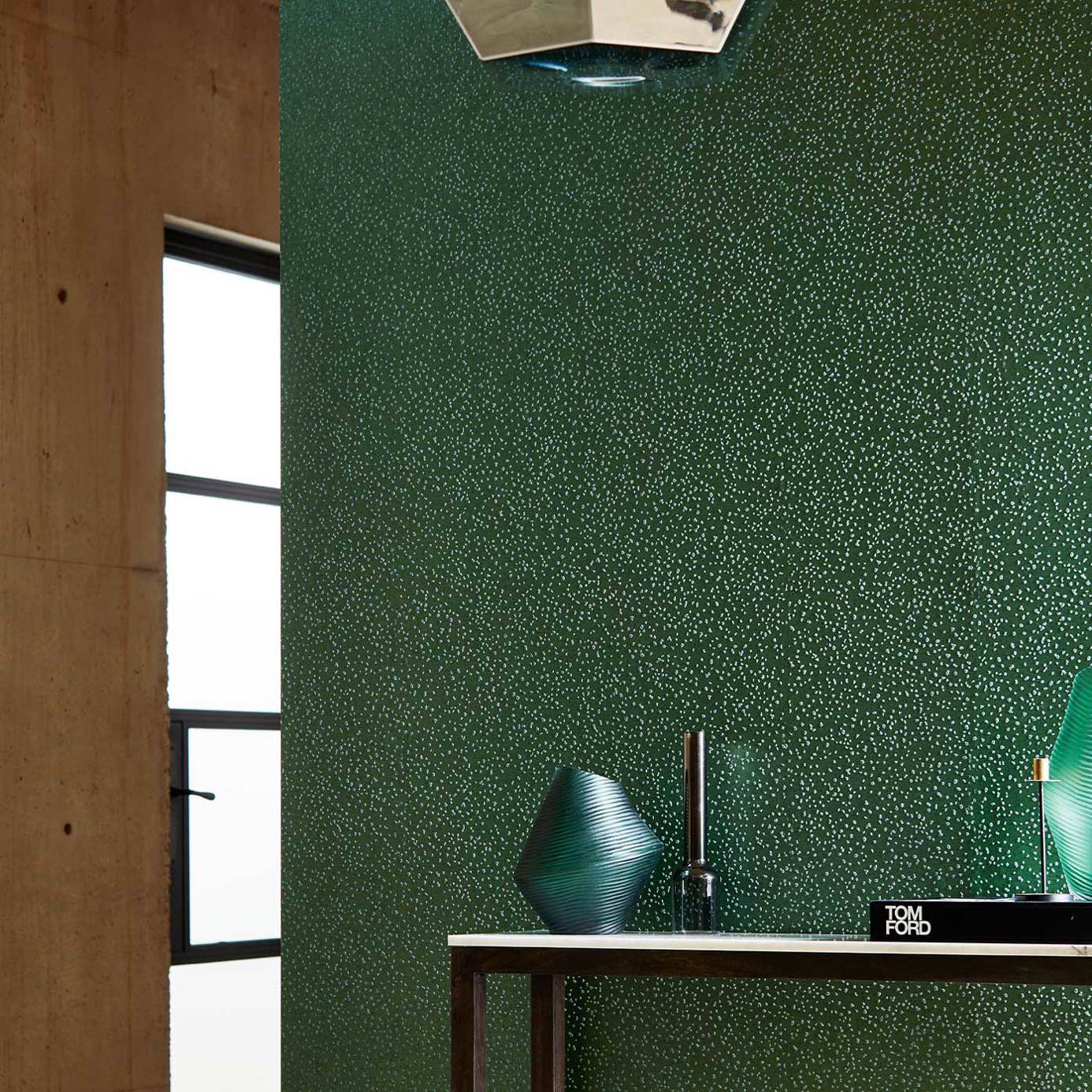 Anthology Foxy Emerald Wallpaper by HAR