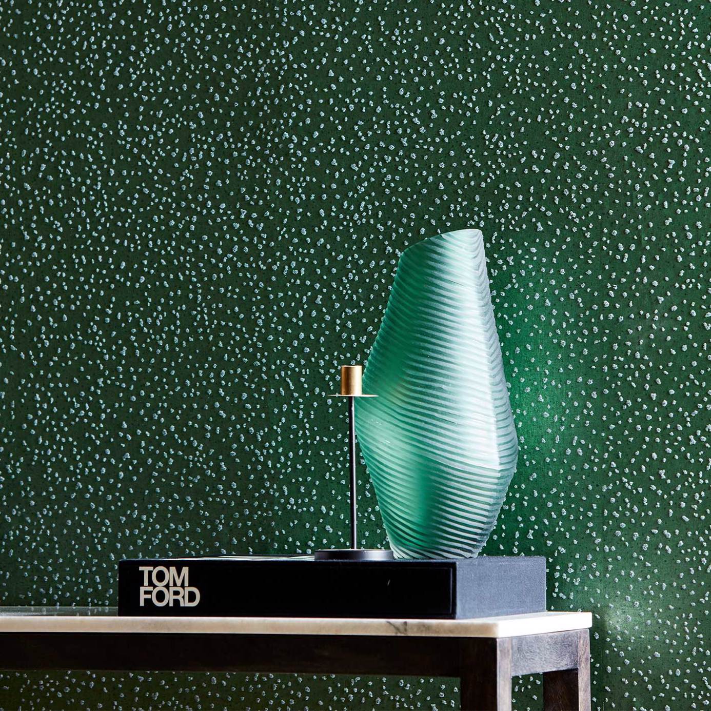 Anthology Foxy Emerald Wallpaper by HAR