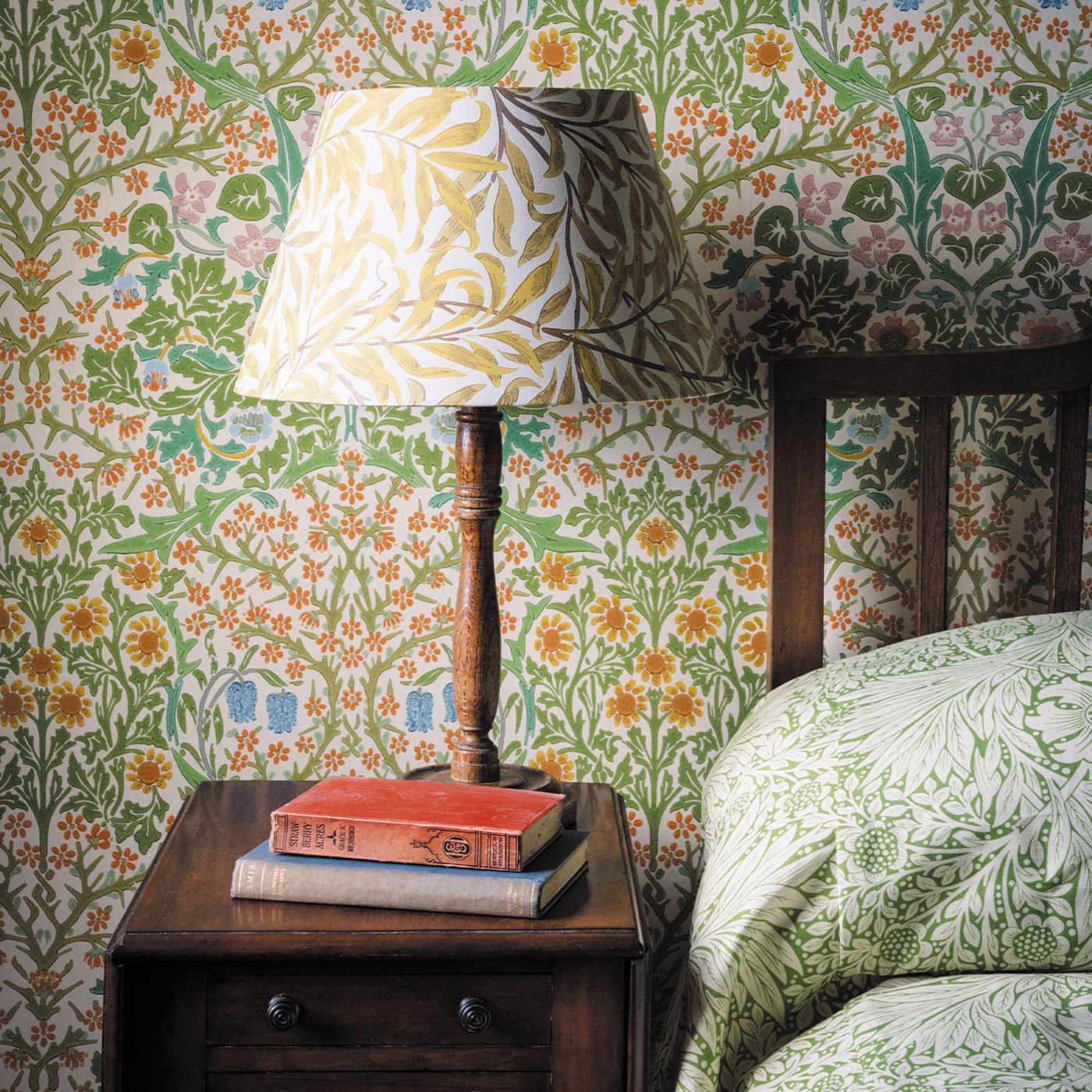 Willow Bough Summer Yellow Wallpaper by MOR